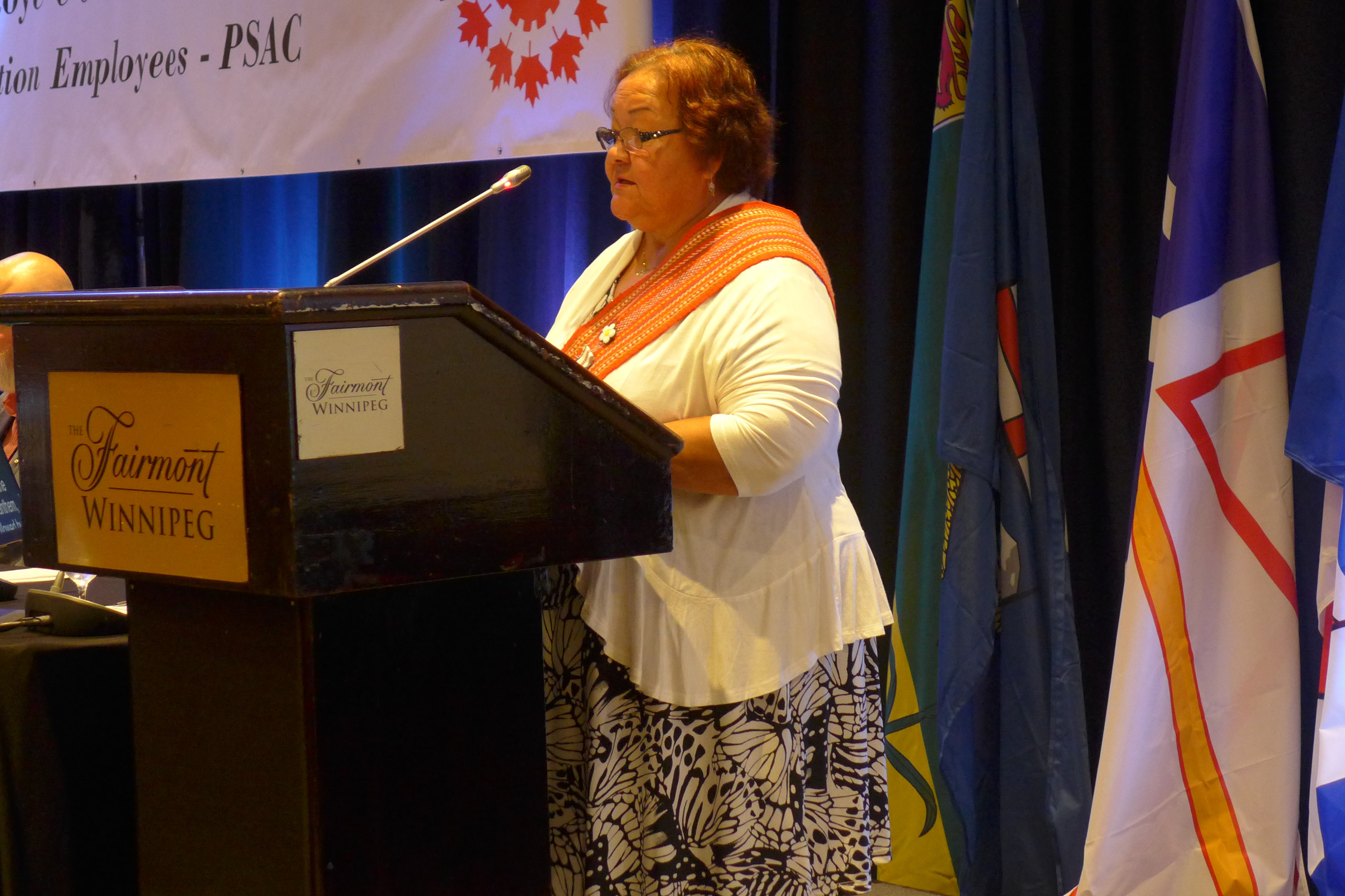 Linda St. Cyr-Saric, aînée autochtone