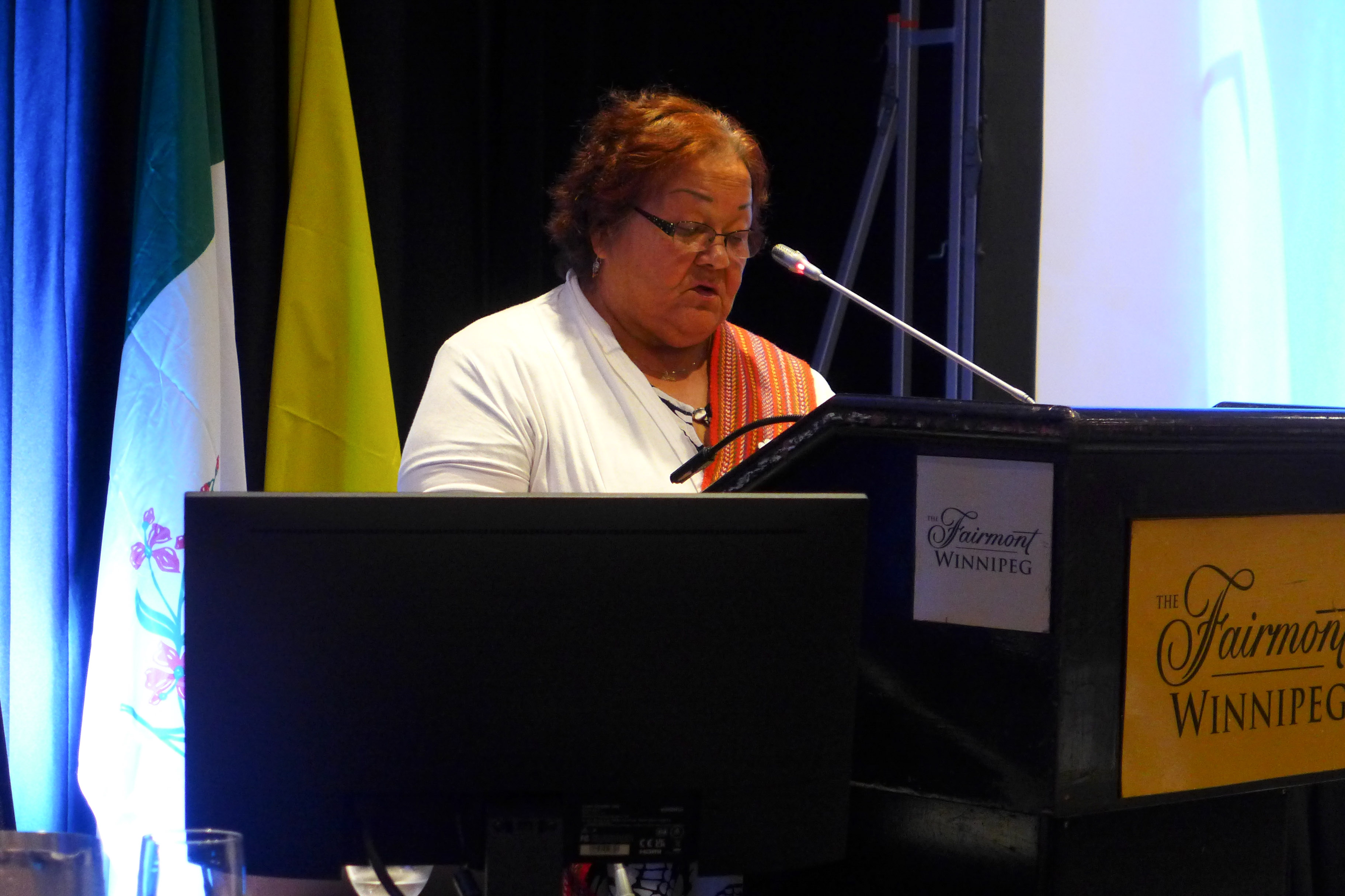 Linda St. Cyr-Saric, aînée autochtone