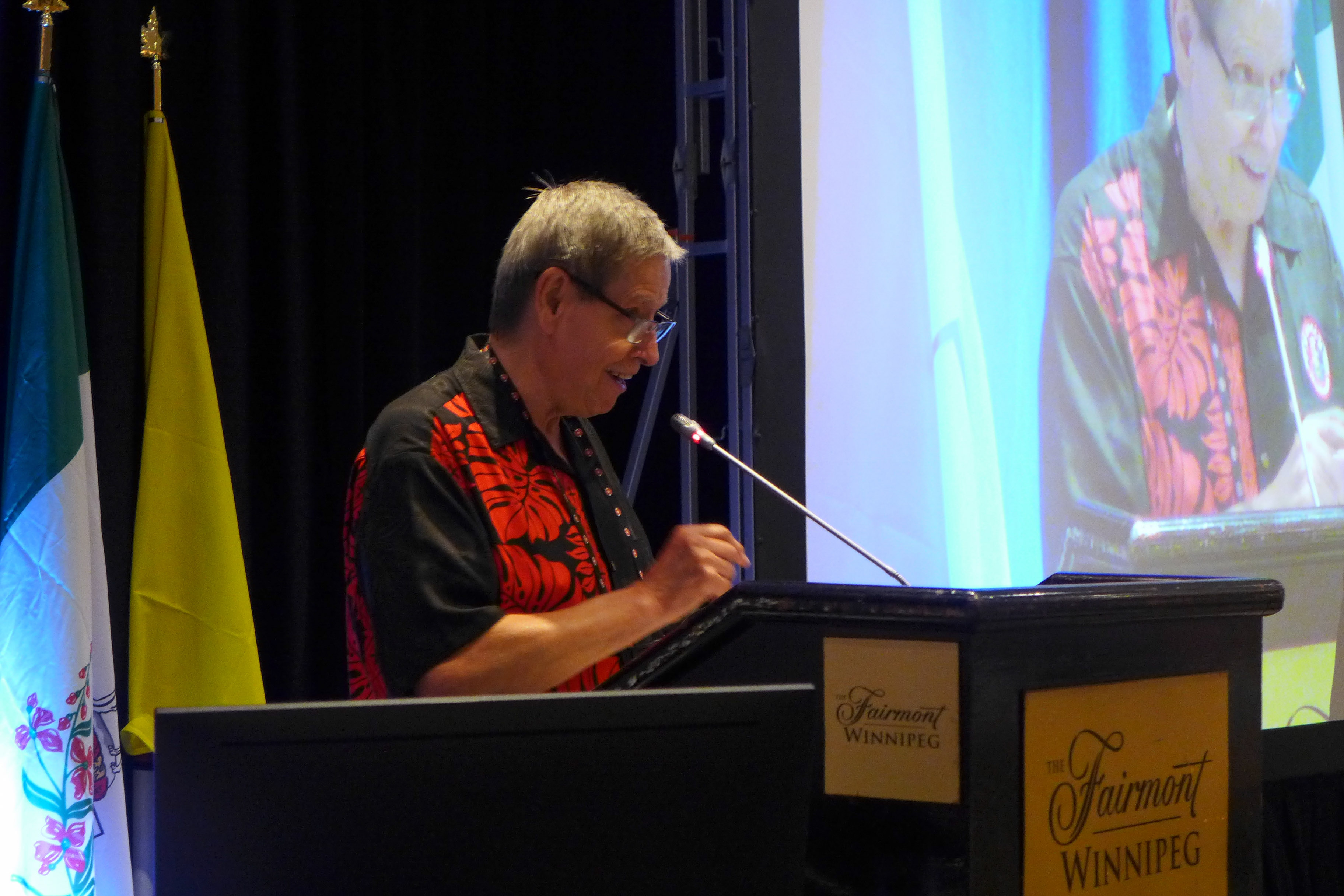 Gary Esslinger, VPR région des prairies