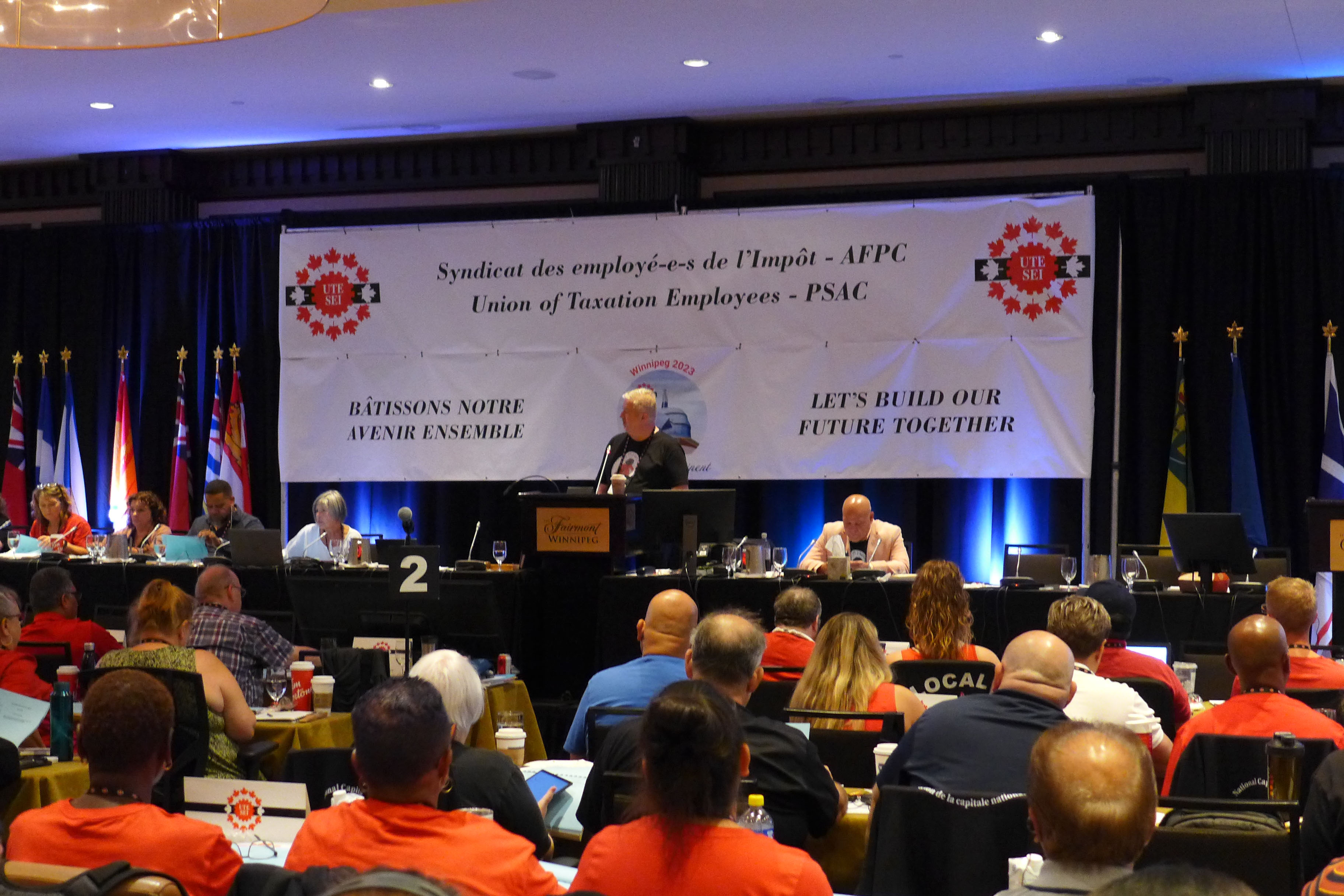 photo of the front of the room