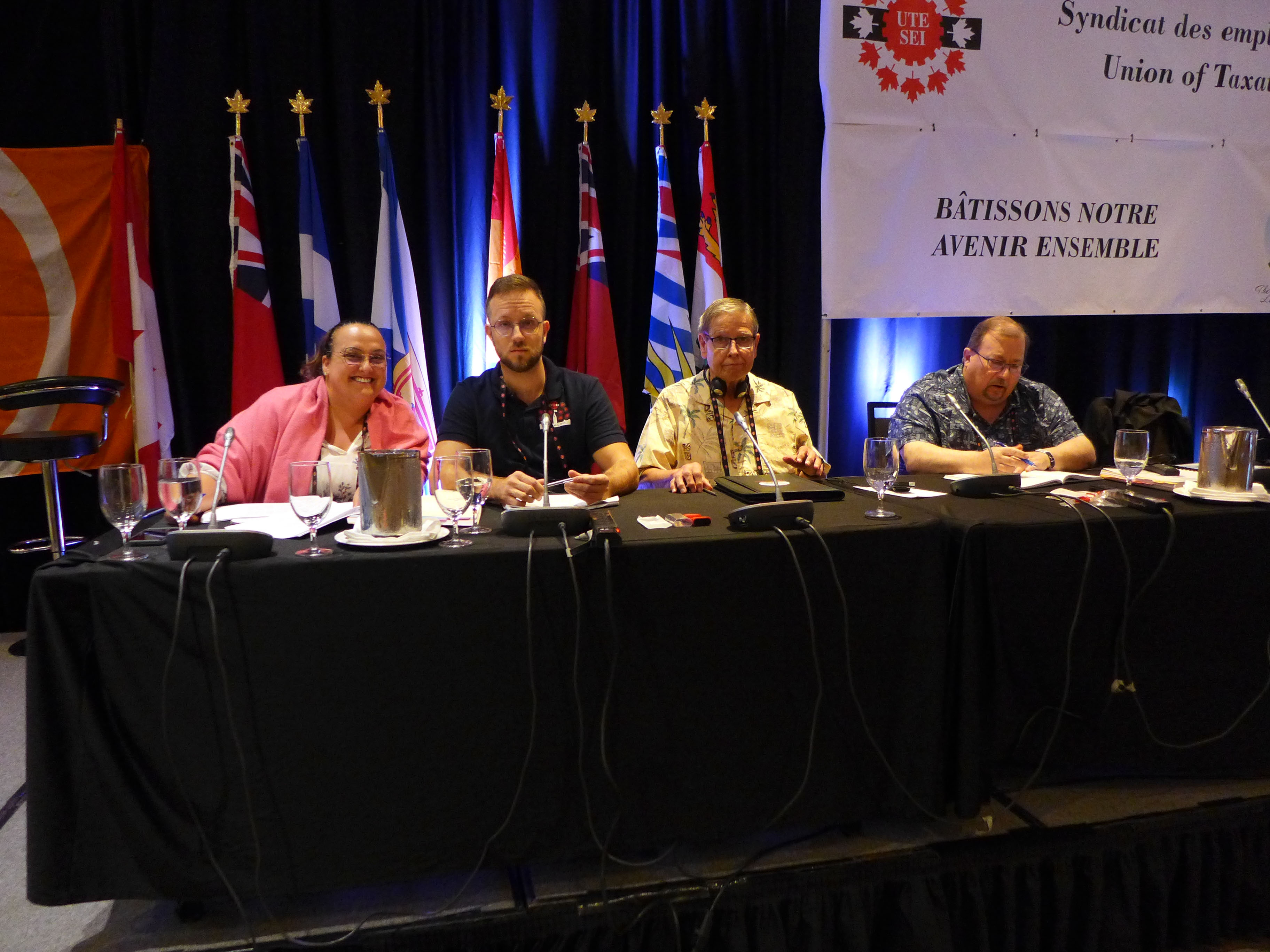 Shirin Amiri, Jérôme Martel, Gary Esslinger, Greg Krokosh