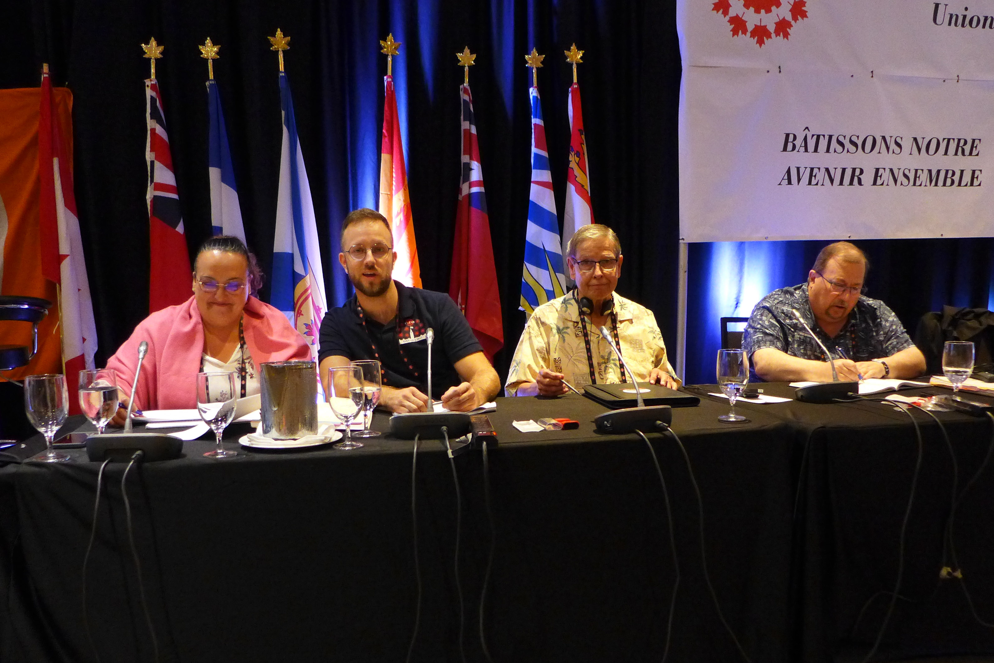 Shirin Amiri, Jérôme Martel, Gary Esslinger, Greg Krokosh