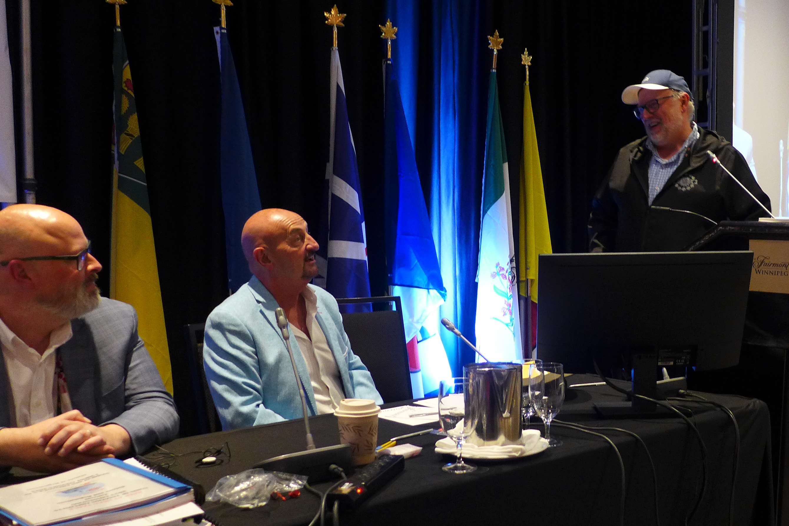 Adam Jackson, Shane O'Brien, Jamie vanSydenborgh