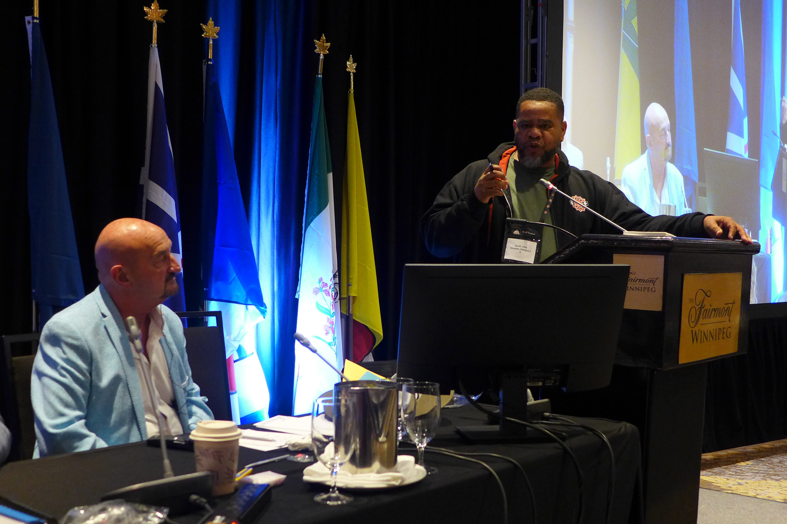 Shane O'Brien, Eddy Aristil