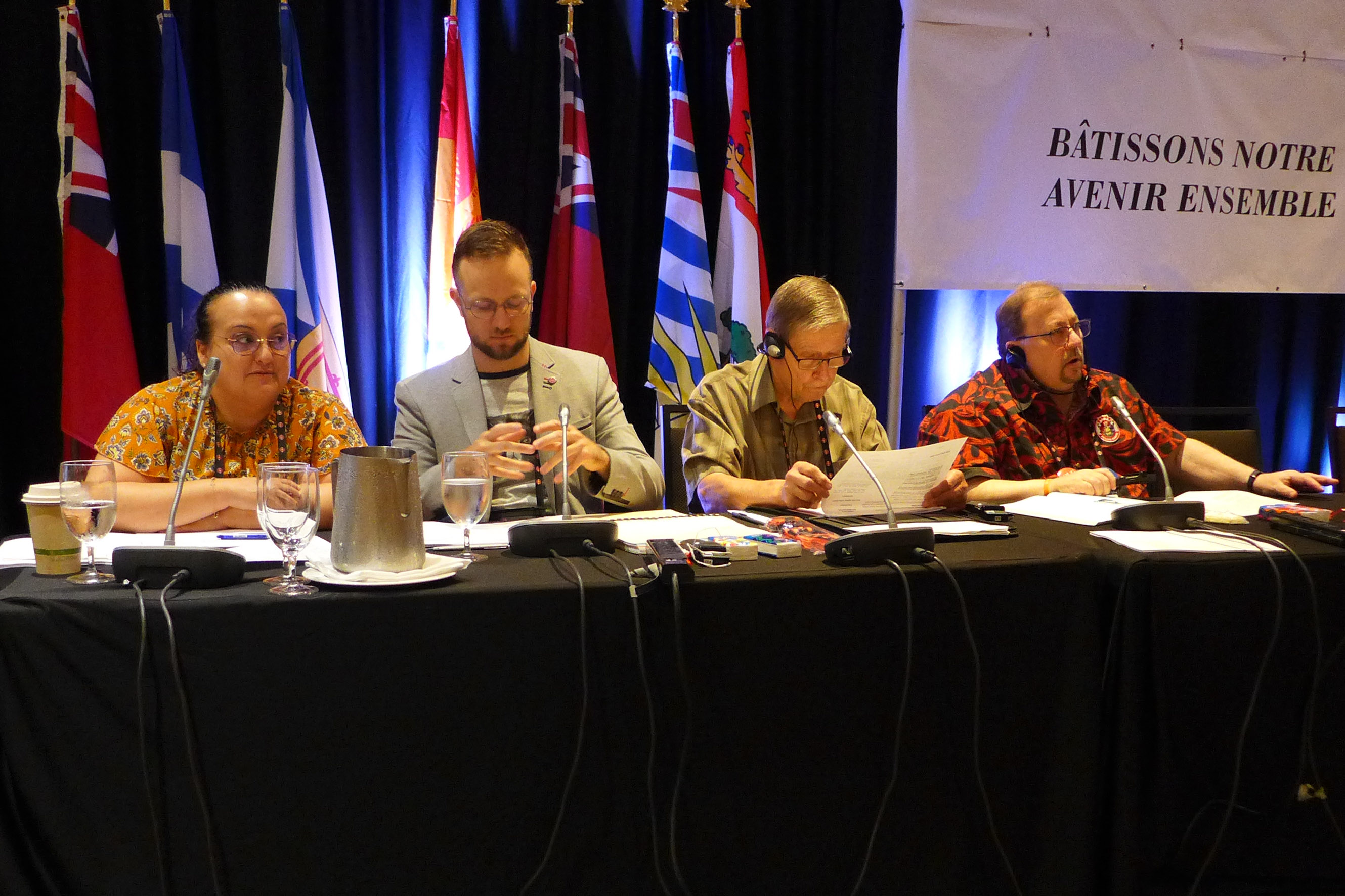 Shirin Amiri, Jérôme Martel, Gary Esslinger, Greg Krokosh