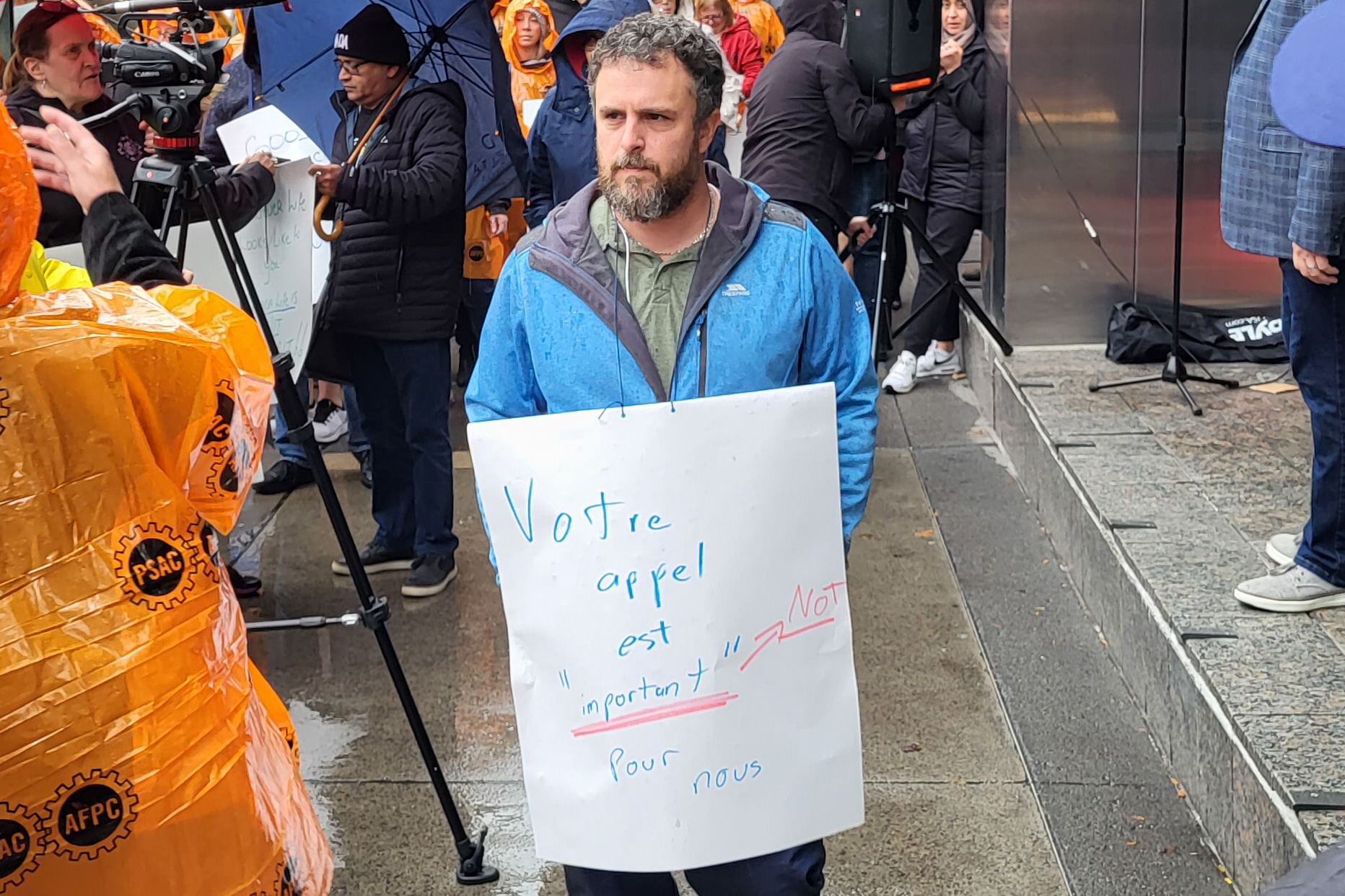 Canada Life Demonstration in Ottawa