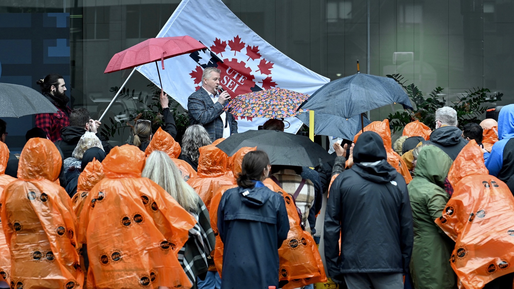 Canada Life Demonstration in Ottawa