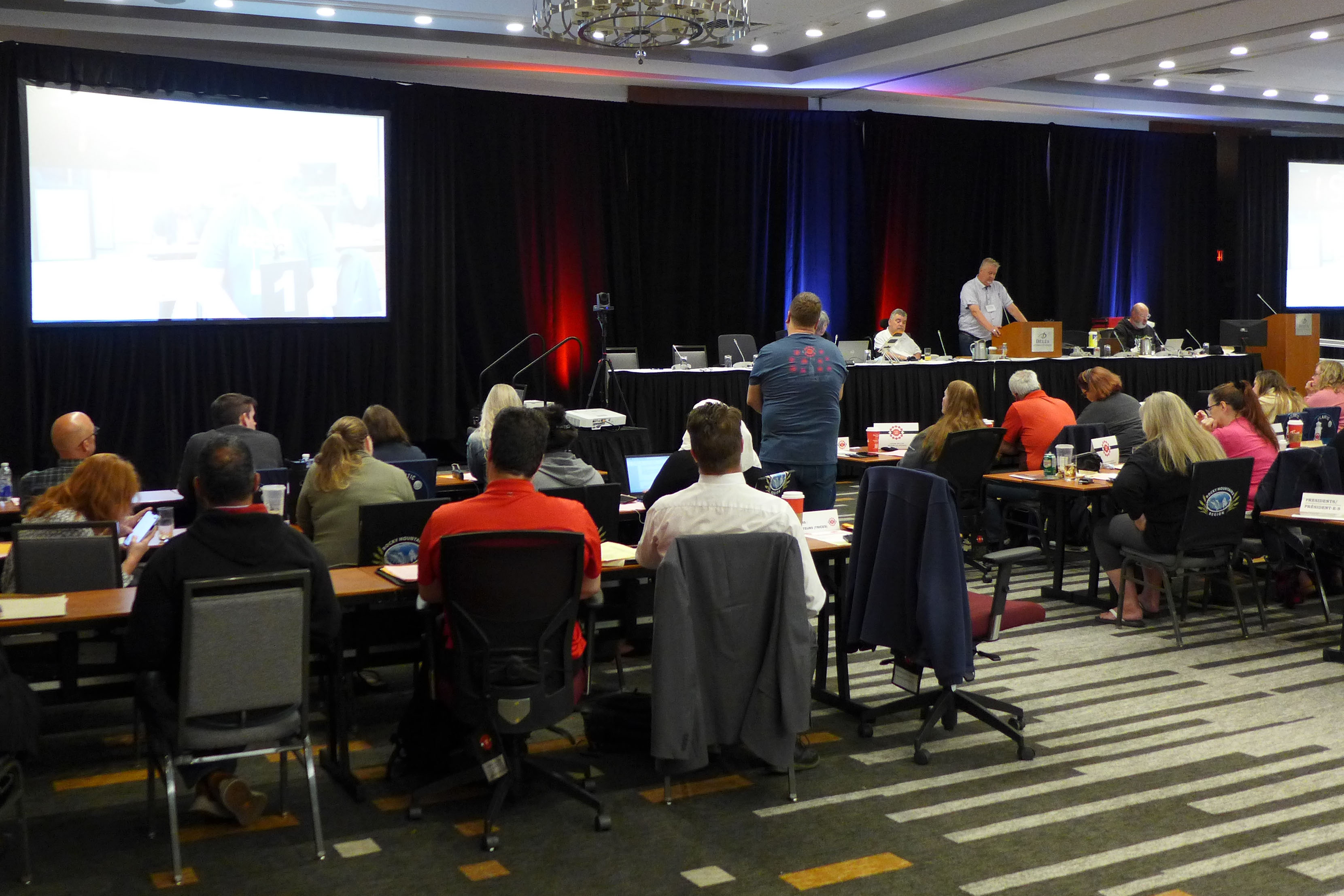 Delegates and observers