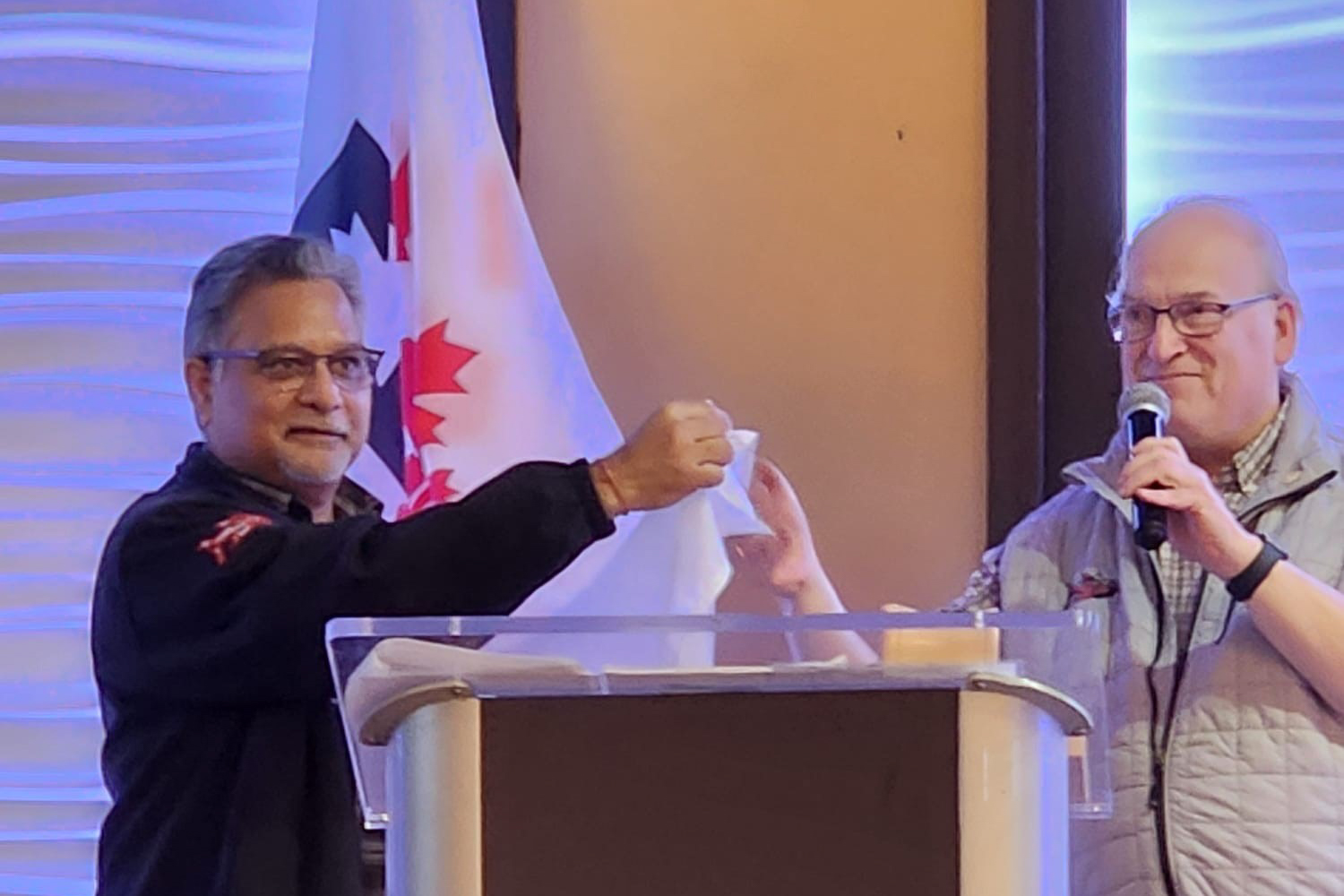 Deoraj Mahabirsingh and Richard Hyatt