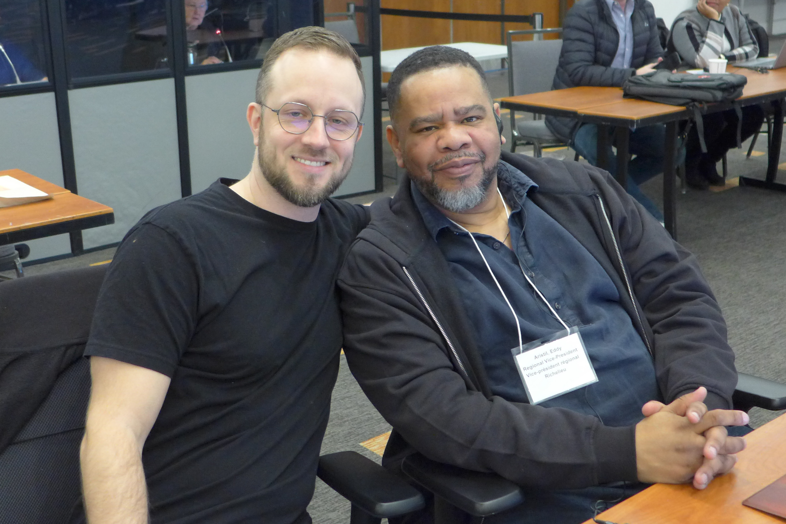 RVPs: Jérôme Martel, Eddy Aristil