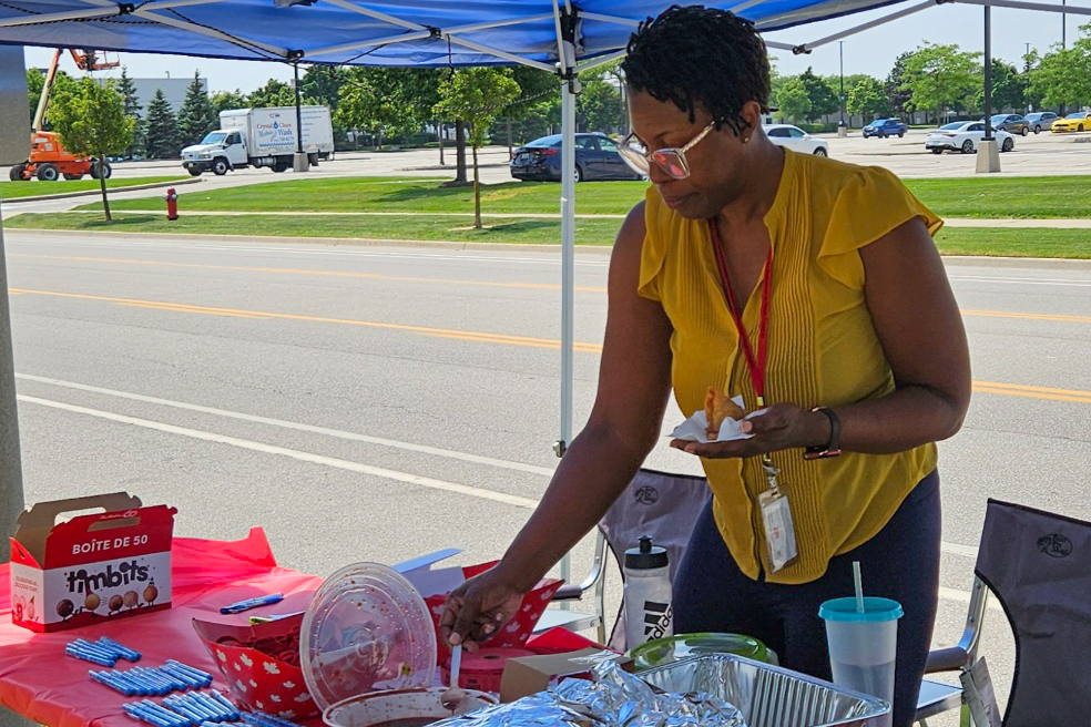 a member at the union table