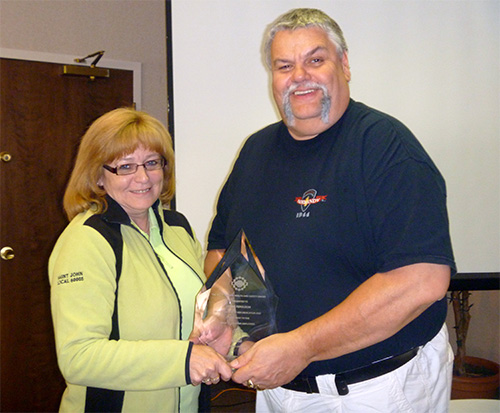 Debbie Ferguson and Robert Campbell