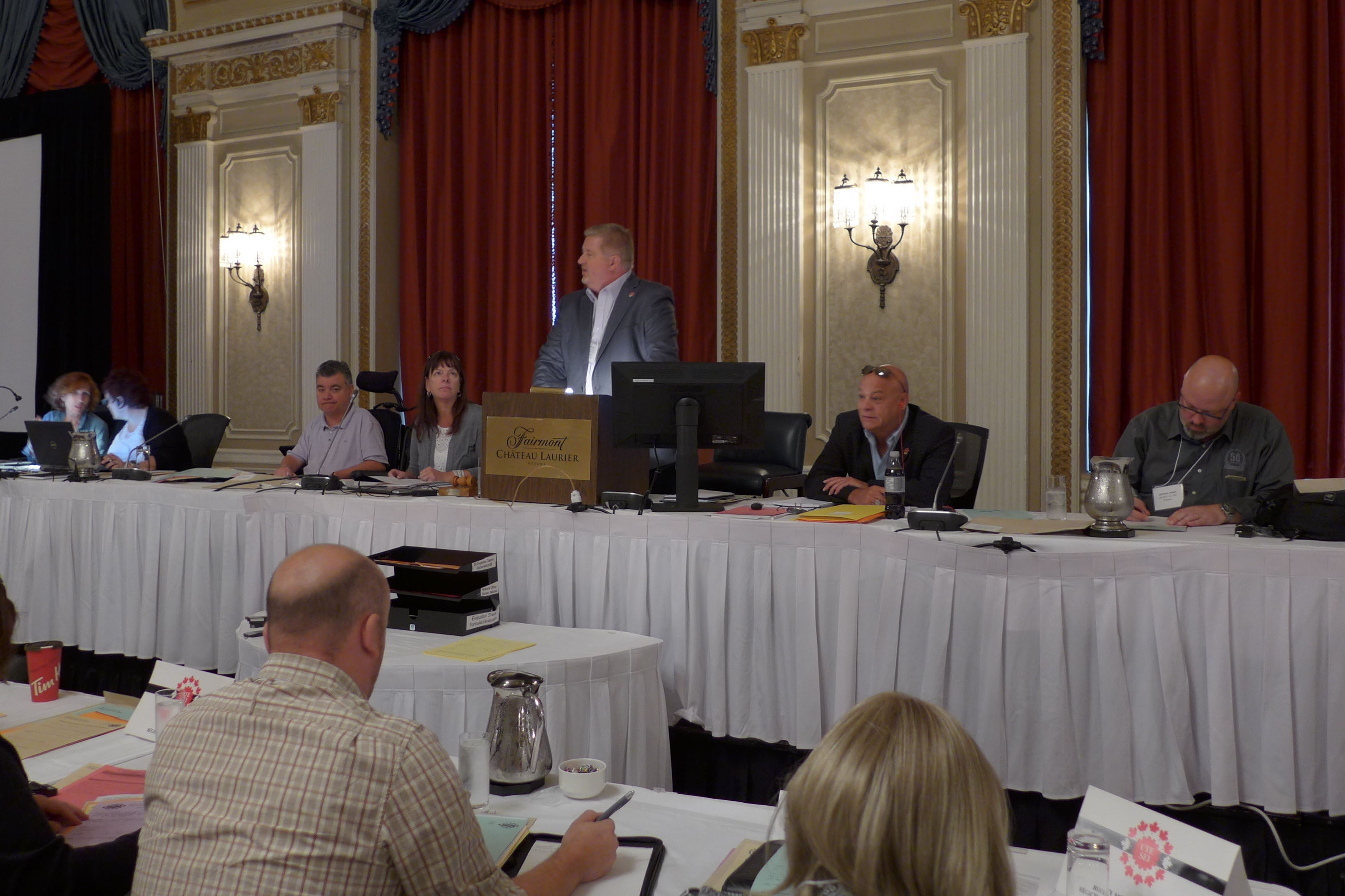 Pierrette Labrie, Sylvie Bastien, Daniel Camara, Annette Melanson, Marc Brière, Doug Gaetz