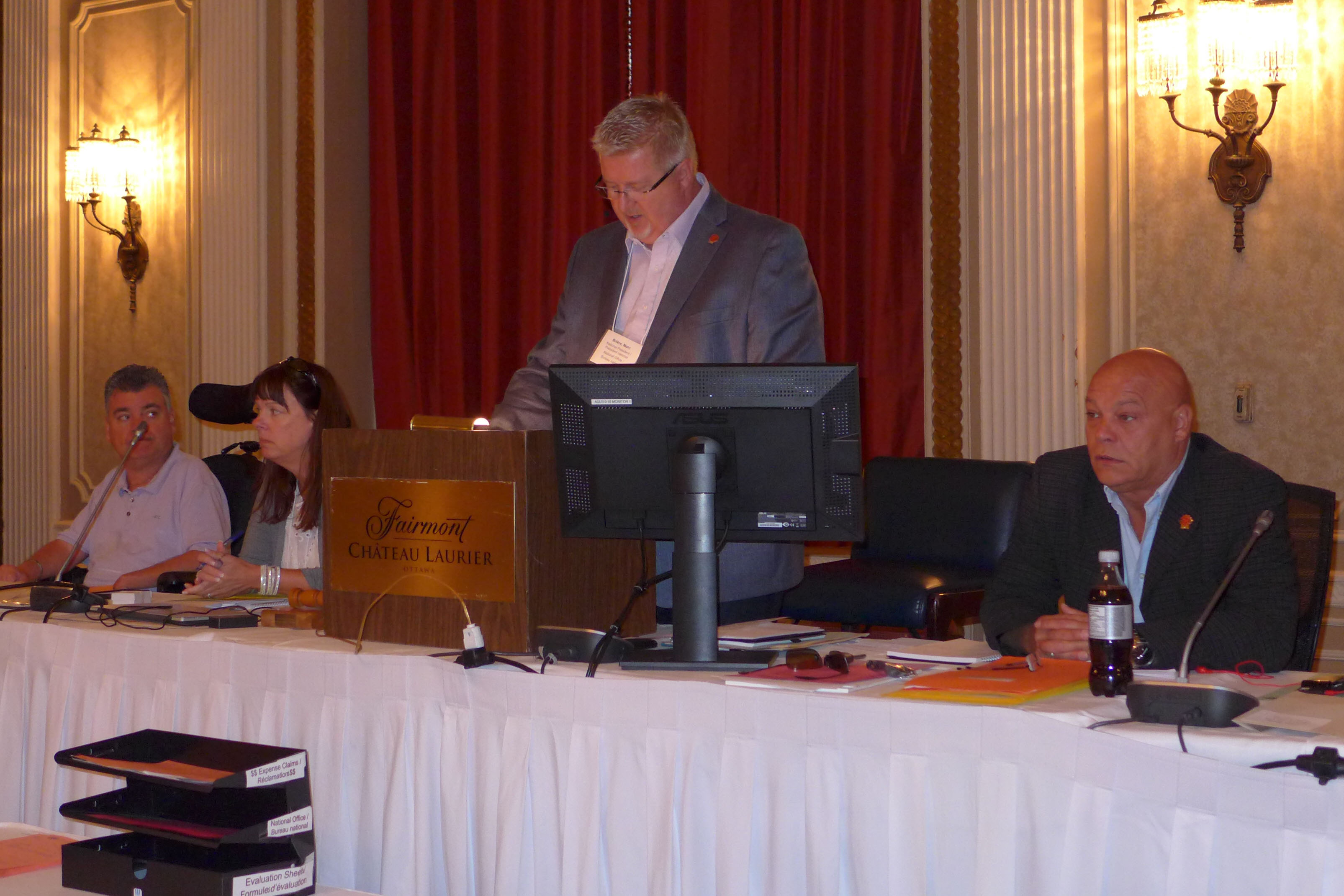 Daniel Camara, Annette Melanson, Marc Brière, Doug Gaetz