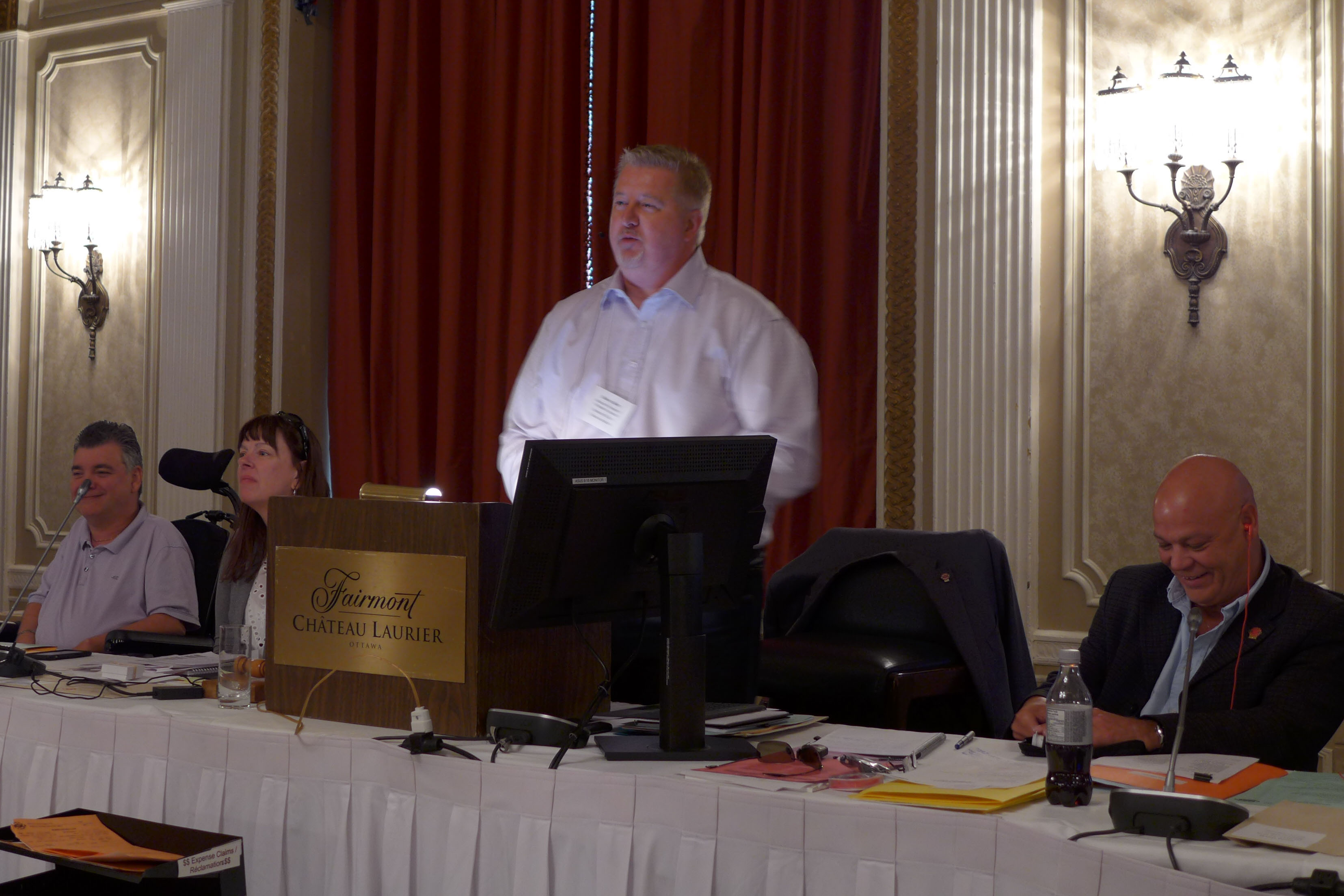 Daniel Camara, Annette Melanson, Marc Brière, Doug Gaetz