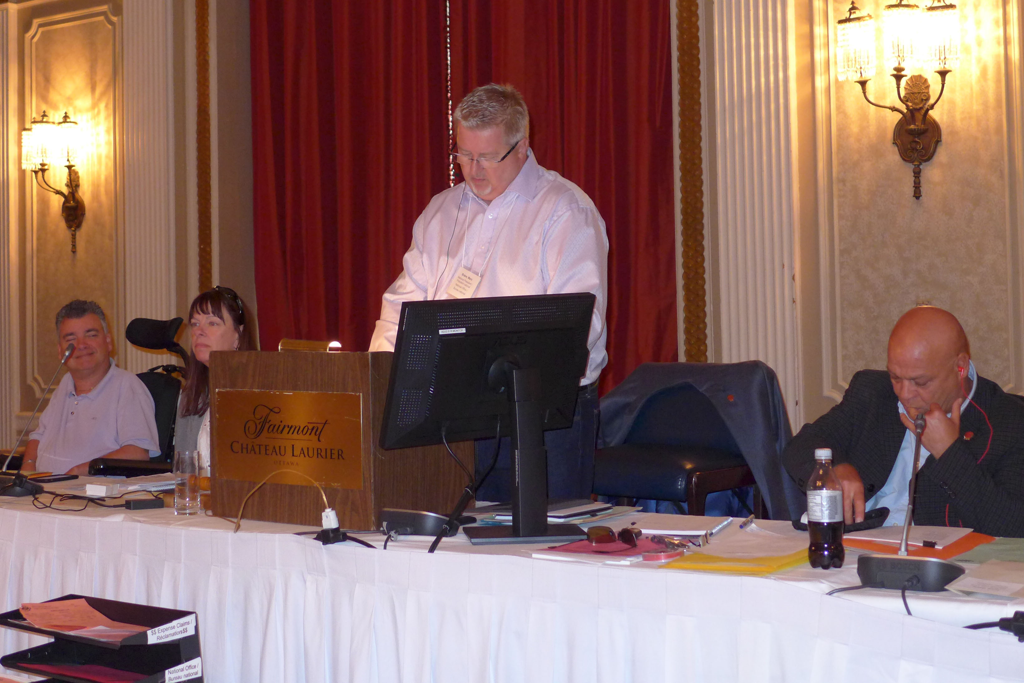 Daniel Camara, Annette Melanson, Marc Brière, Doug Gaetz