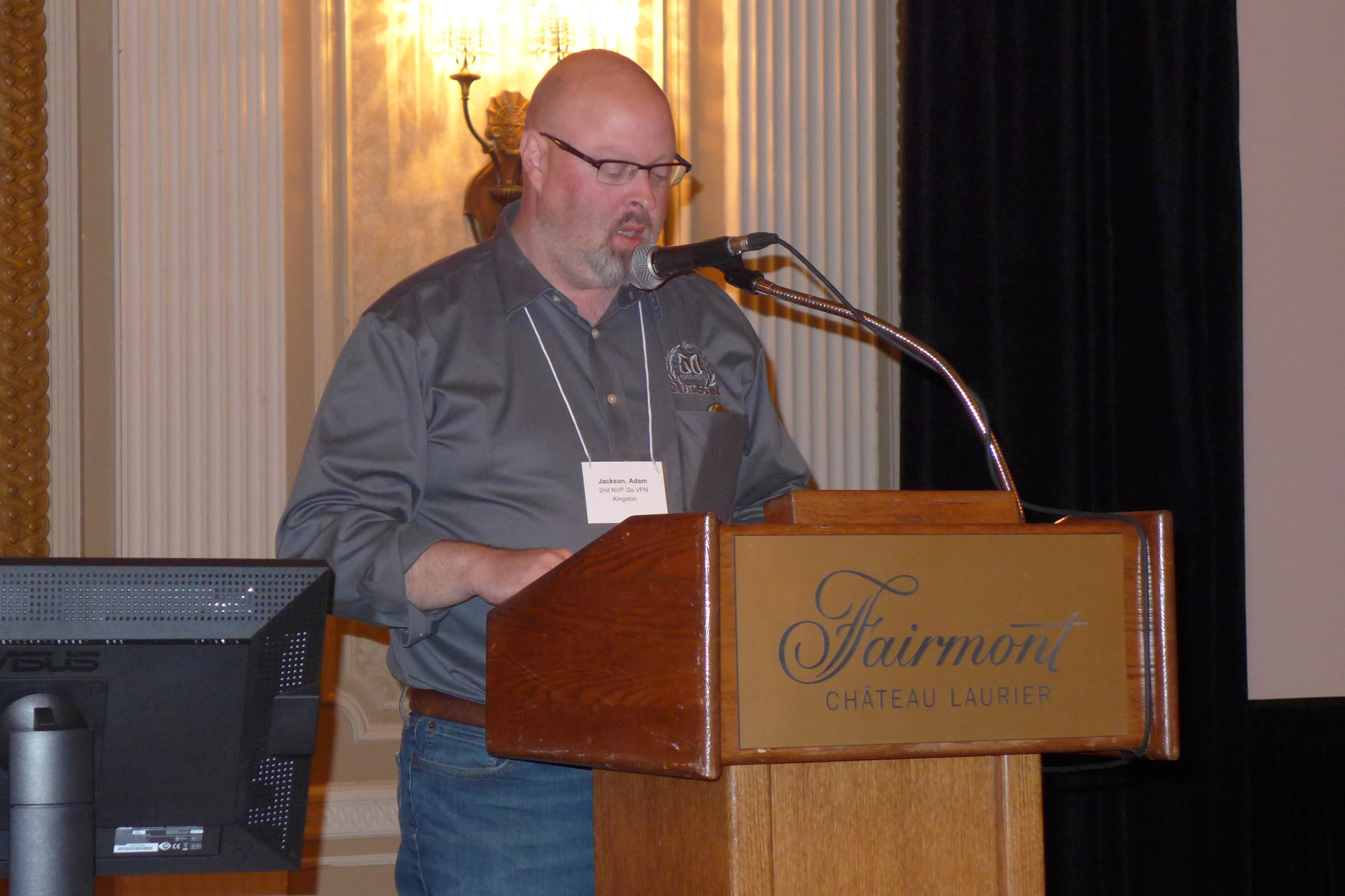 Adam Jackson, 2nd National Vice-president in charge of bargaining