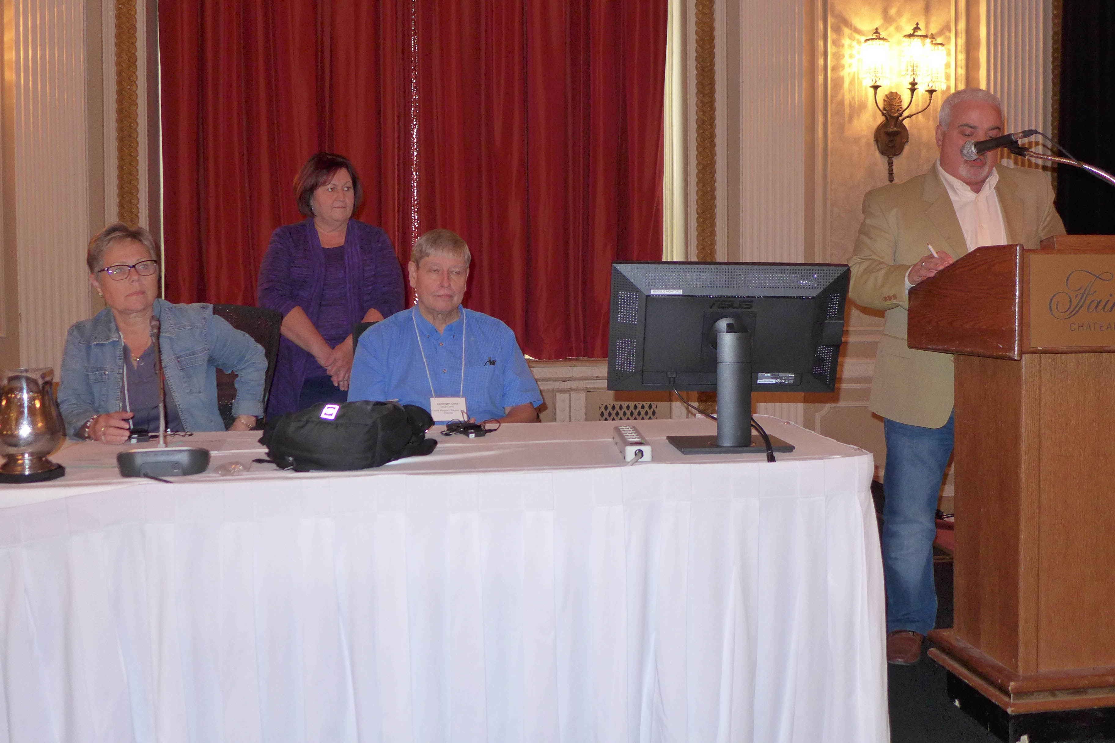 Gesine Campbell, Louise Dorion, Gary Esslinger, Cosimo Crupi