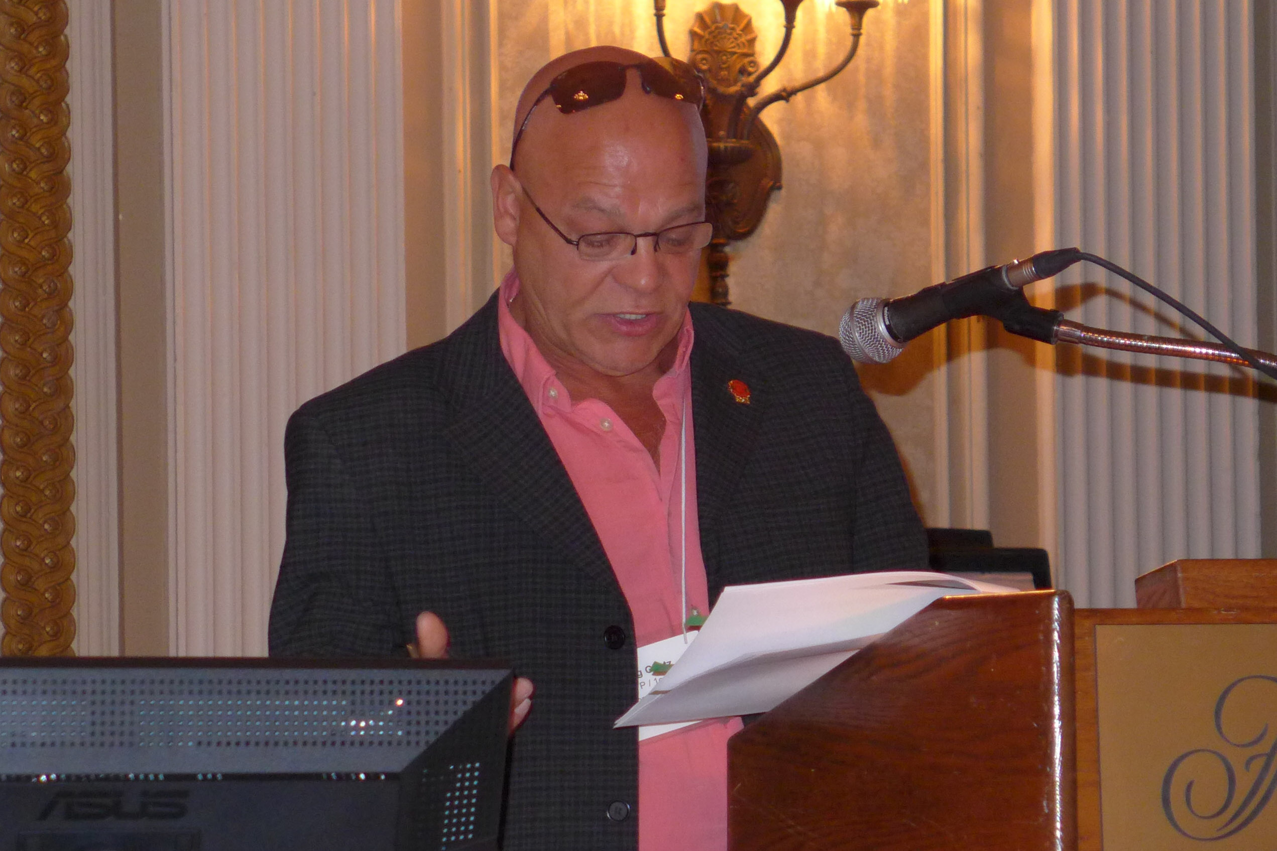 Doug Gaetz, 1st National Vice-president and Chair of the Health and Safety Committee