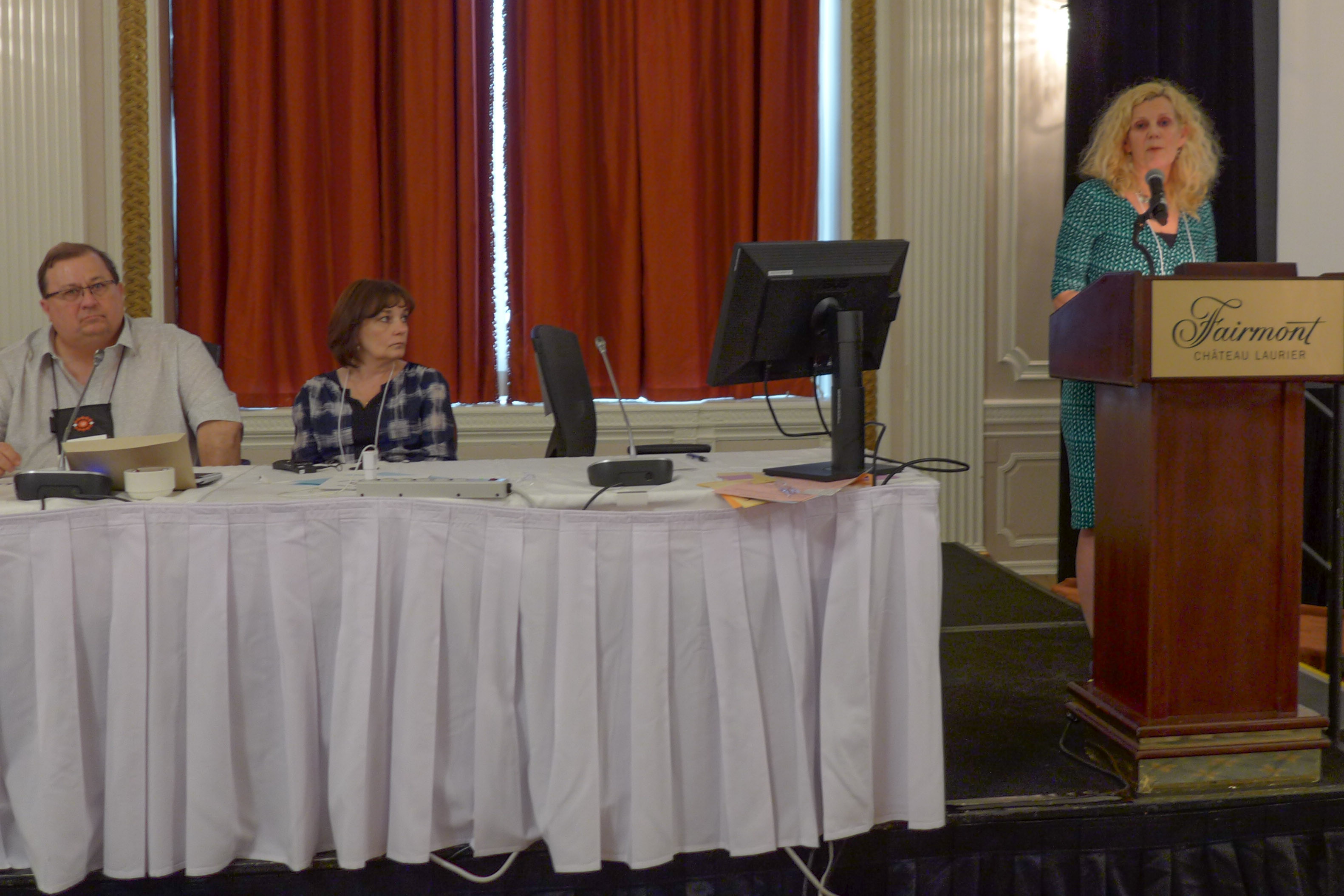 Some of the members of the EO Committee: Greg Krokosh, Andrea Holmes, Linda Koenders