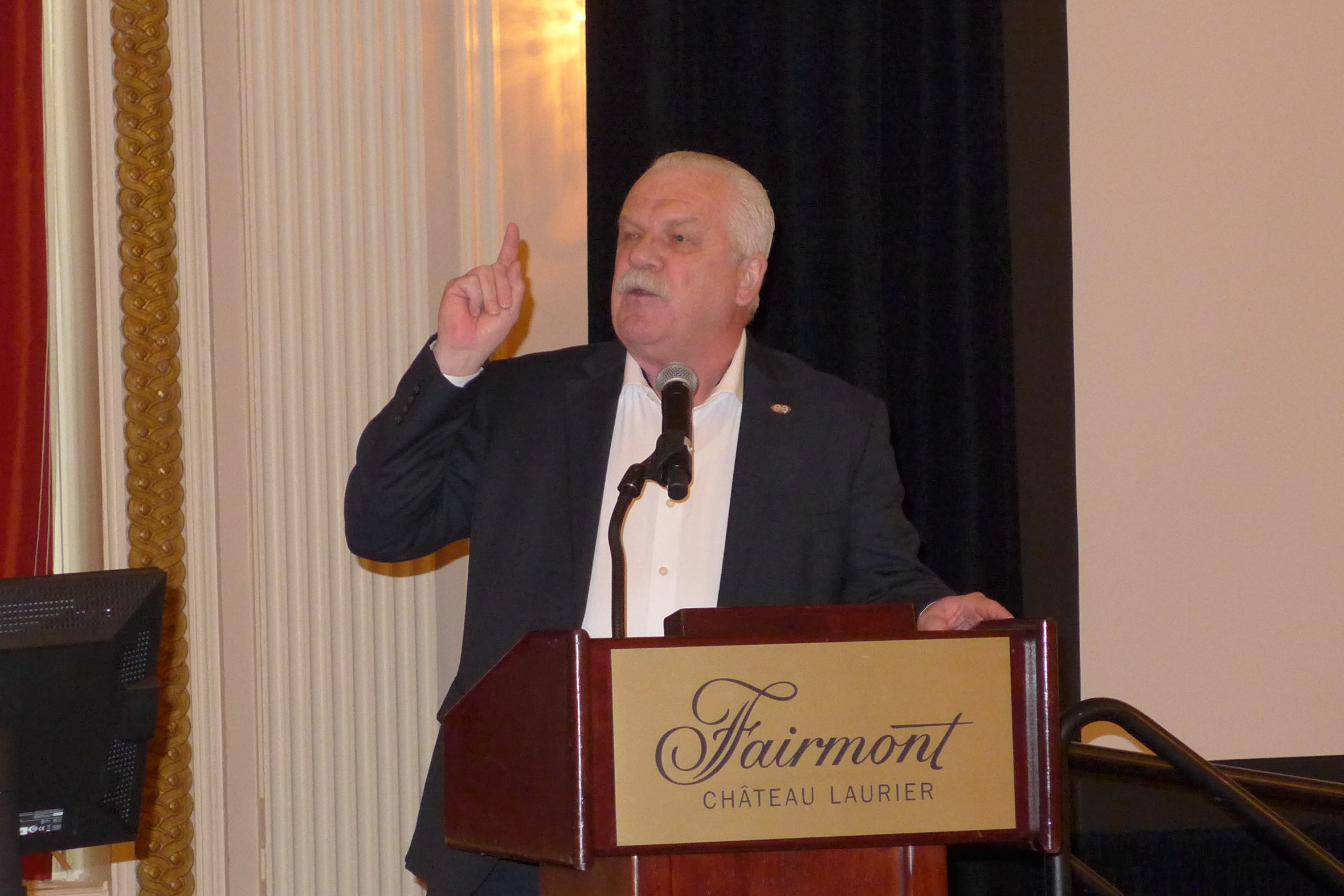 Chris Aylward, National Executive Vice-President of PSAC