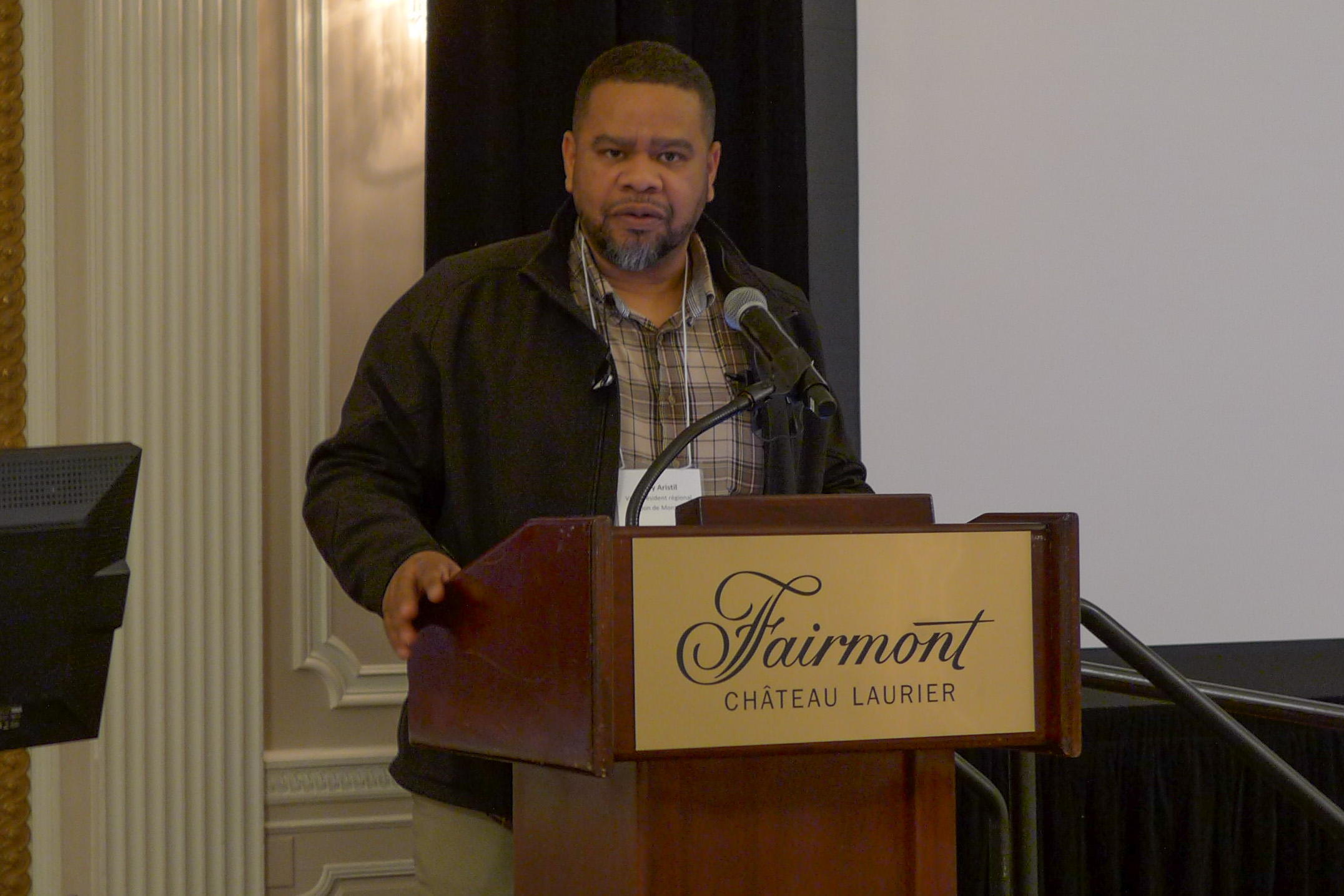 Eddy Aristil, Chair of the Ad-Hoc UMA/Conflict Resolution Committee