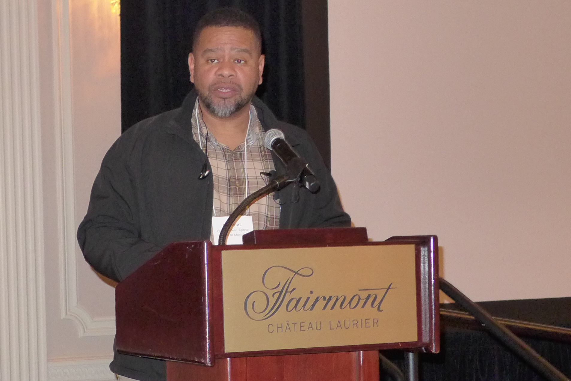 Eddy Aristil, Chair of the Ad-Hoc UMA/Conflict Resolution Committee