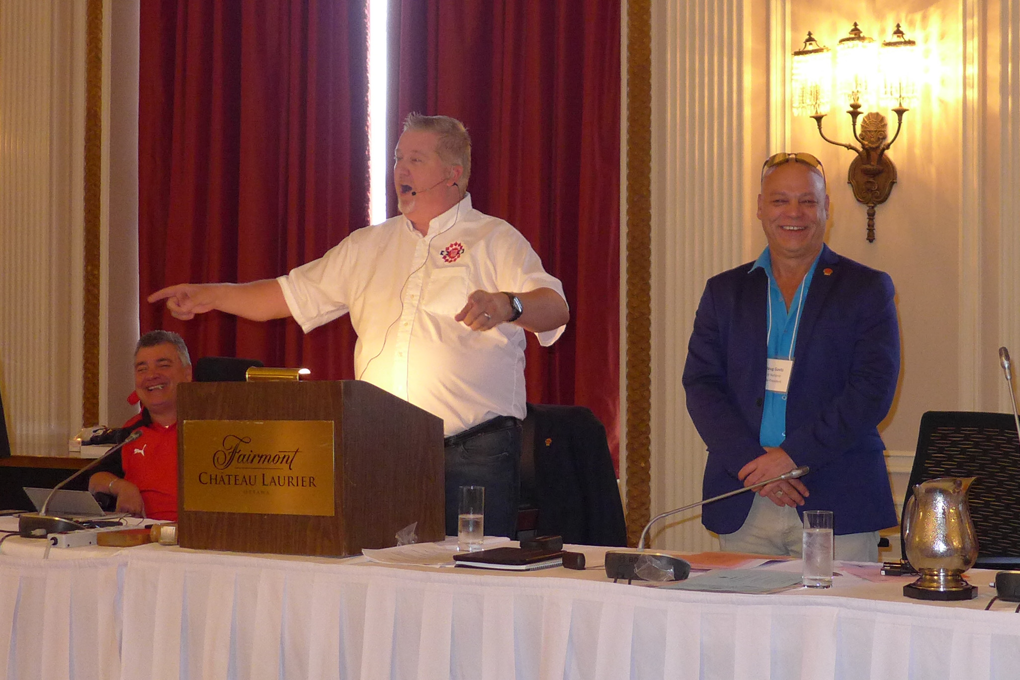 Marc Brière - National President, Doug Gaetz - 1st National Vice-President