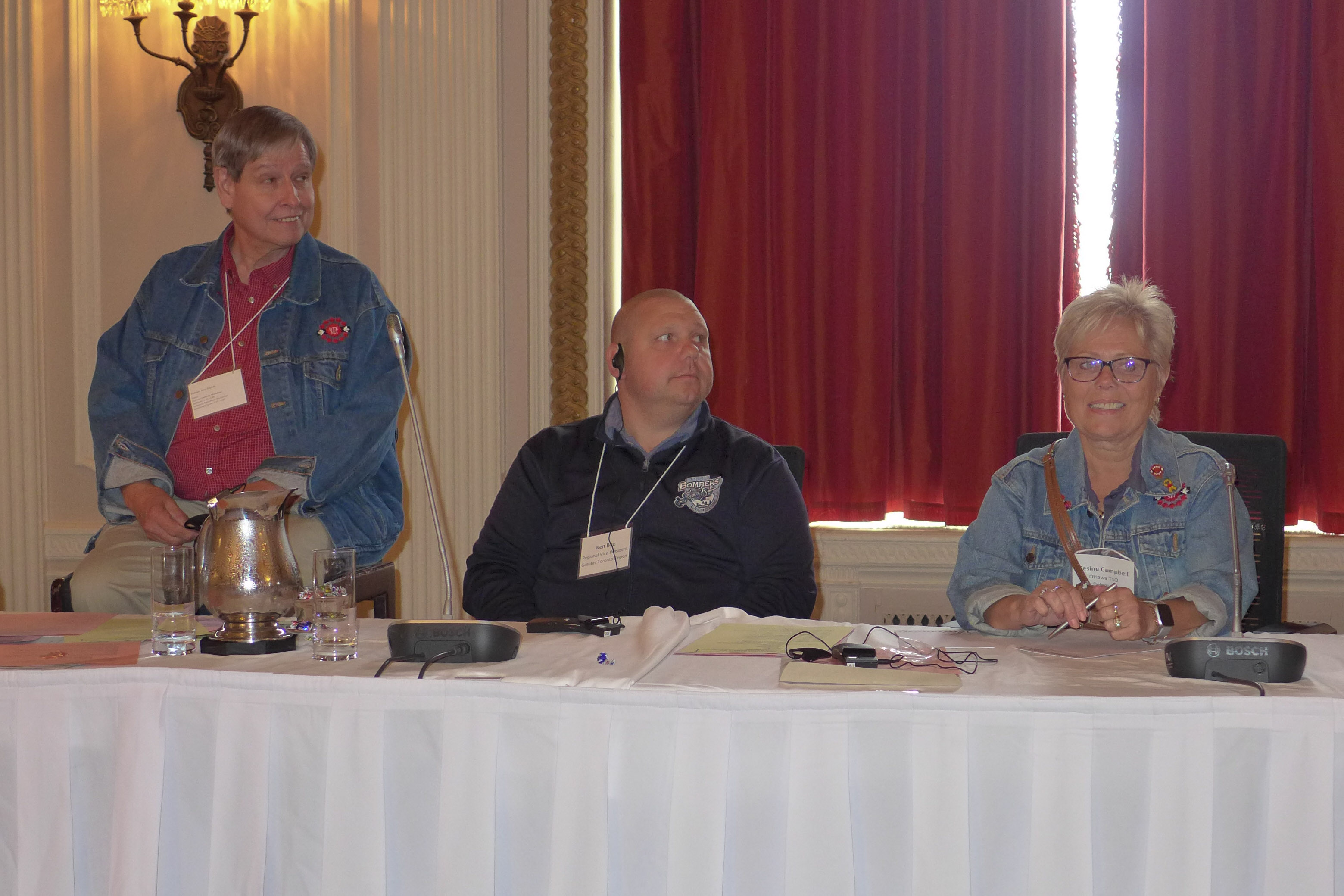 Gary Esslinger, Ken Bye, Gesine Campbell