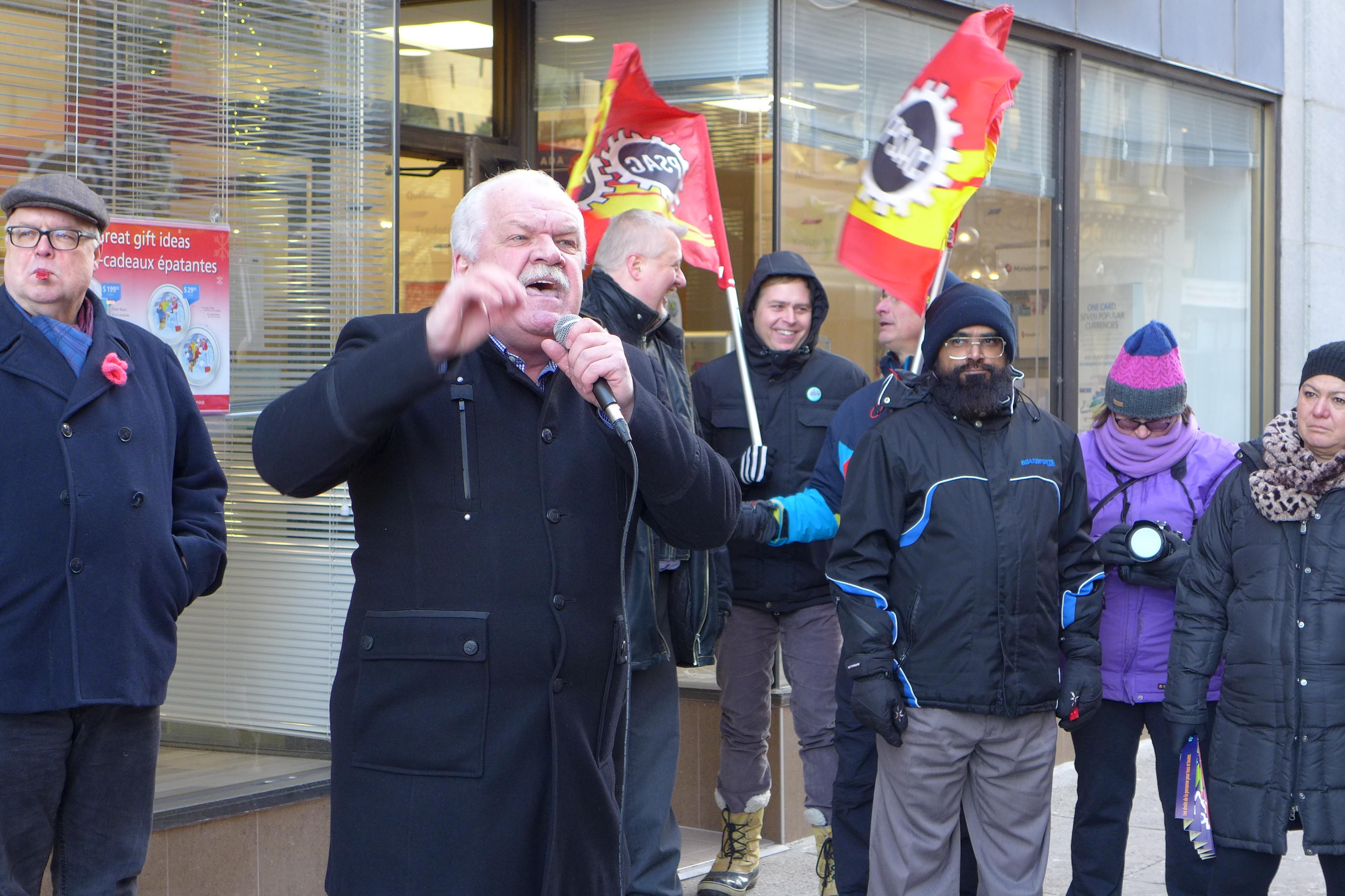 Chris Aylward, PSAC National President