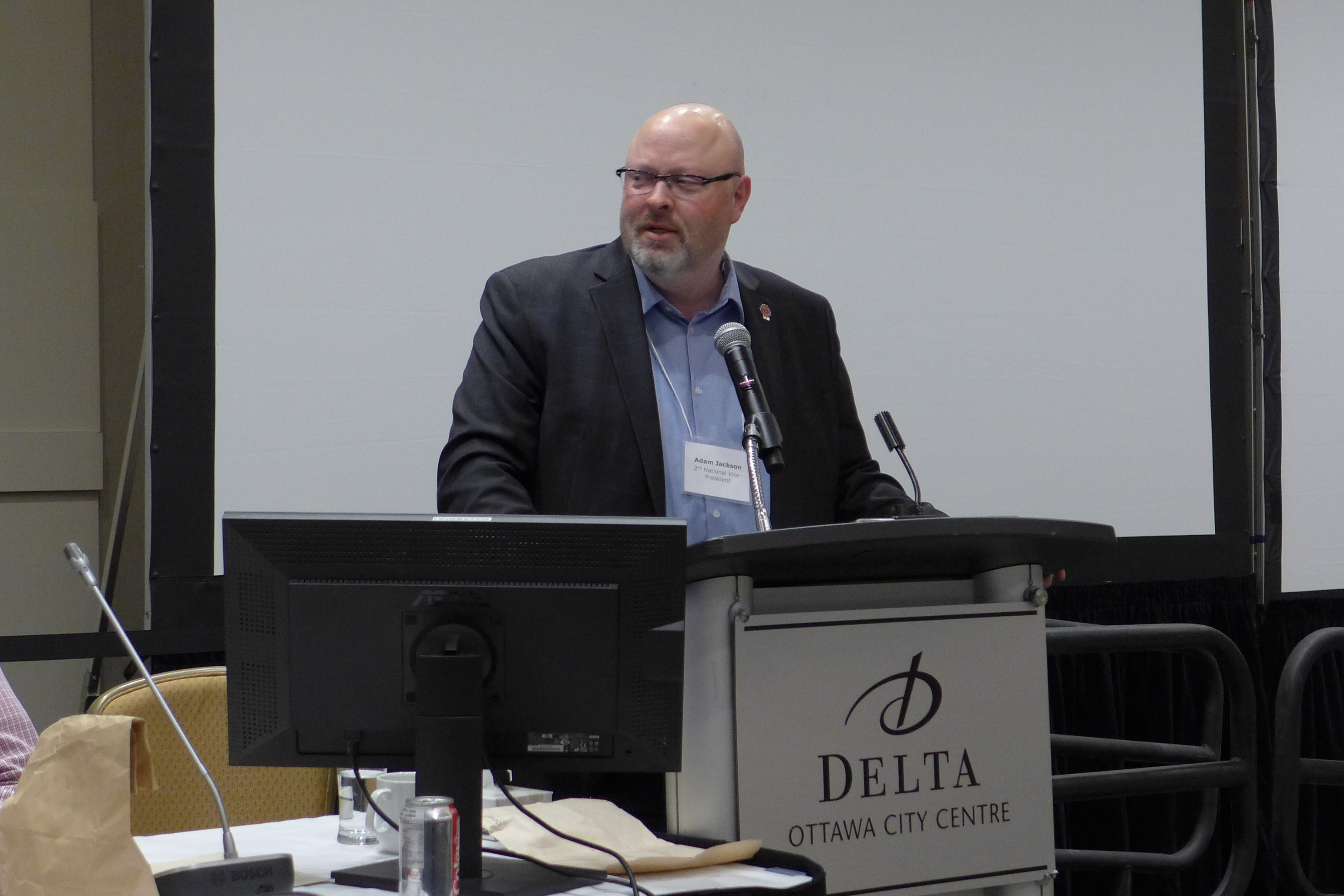 Adam Jackson, Chair of the Bargaining Committee