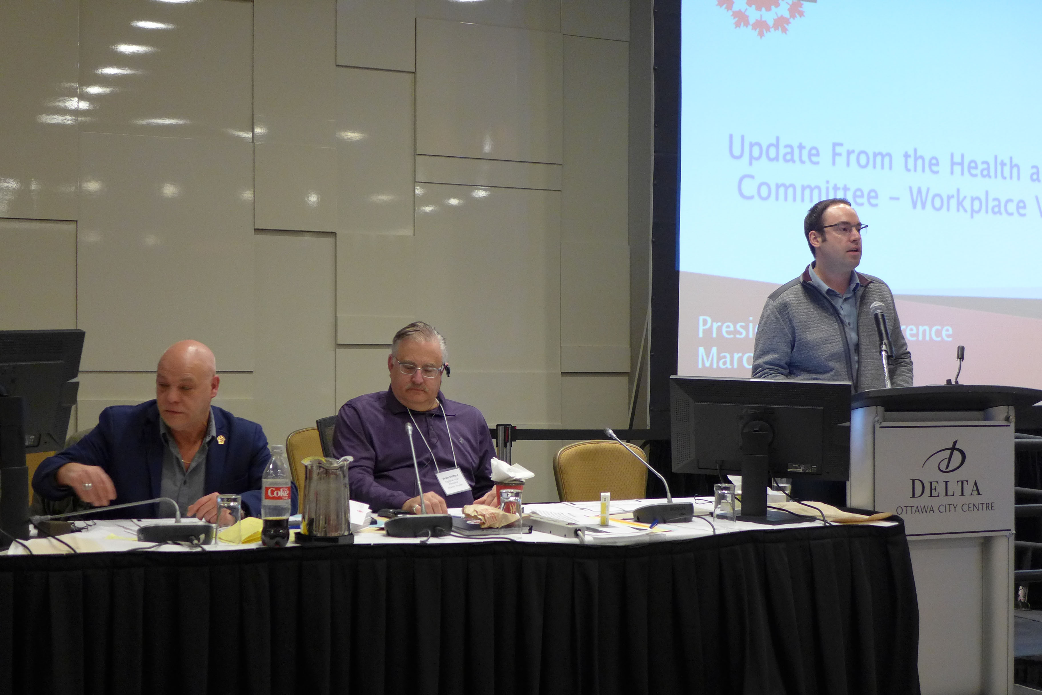 Update from the Health and Safety Committee