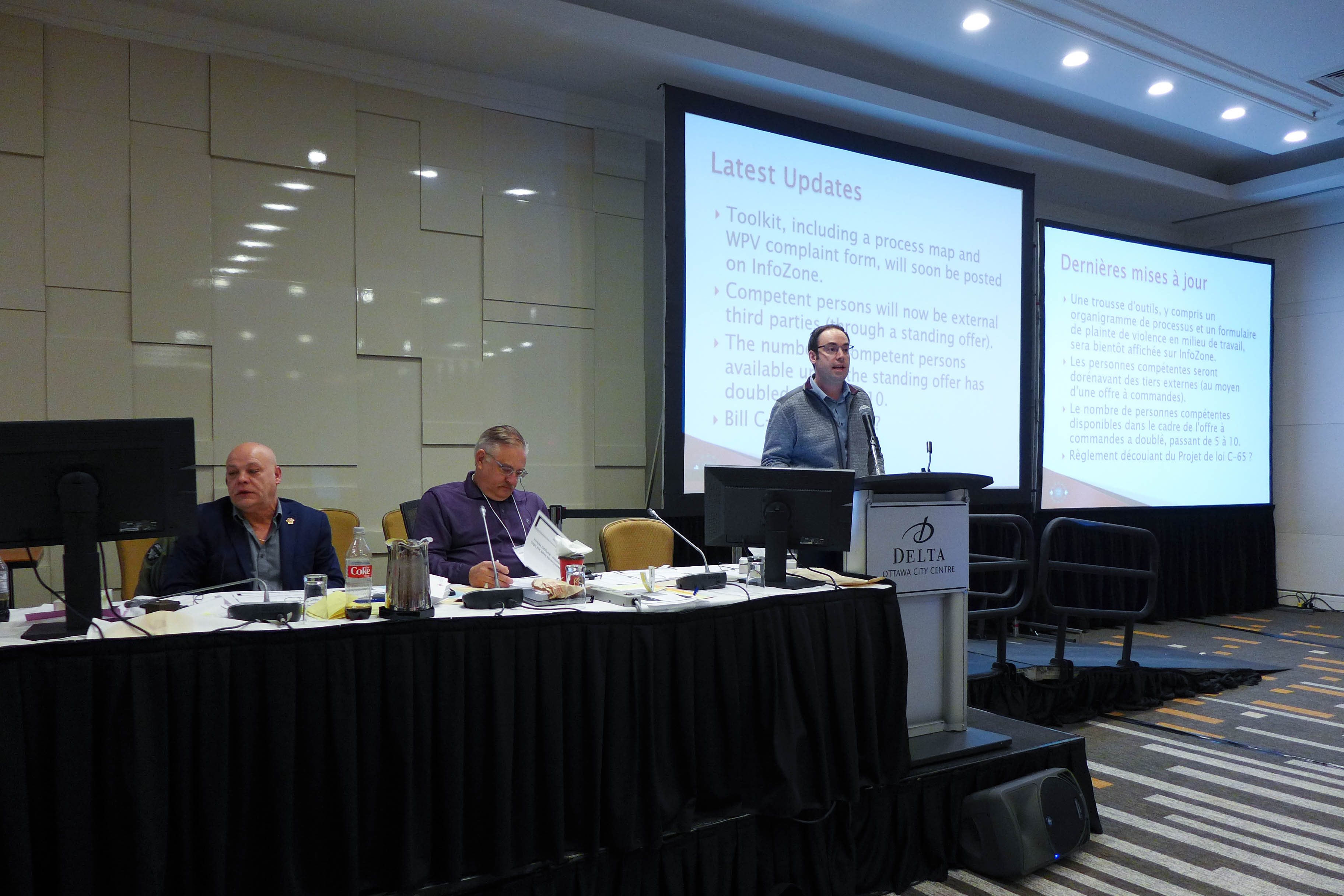 Doug Gaetz, Brian Oldford, Mathieu Juneau