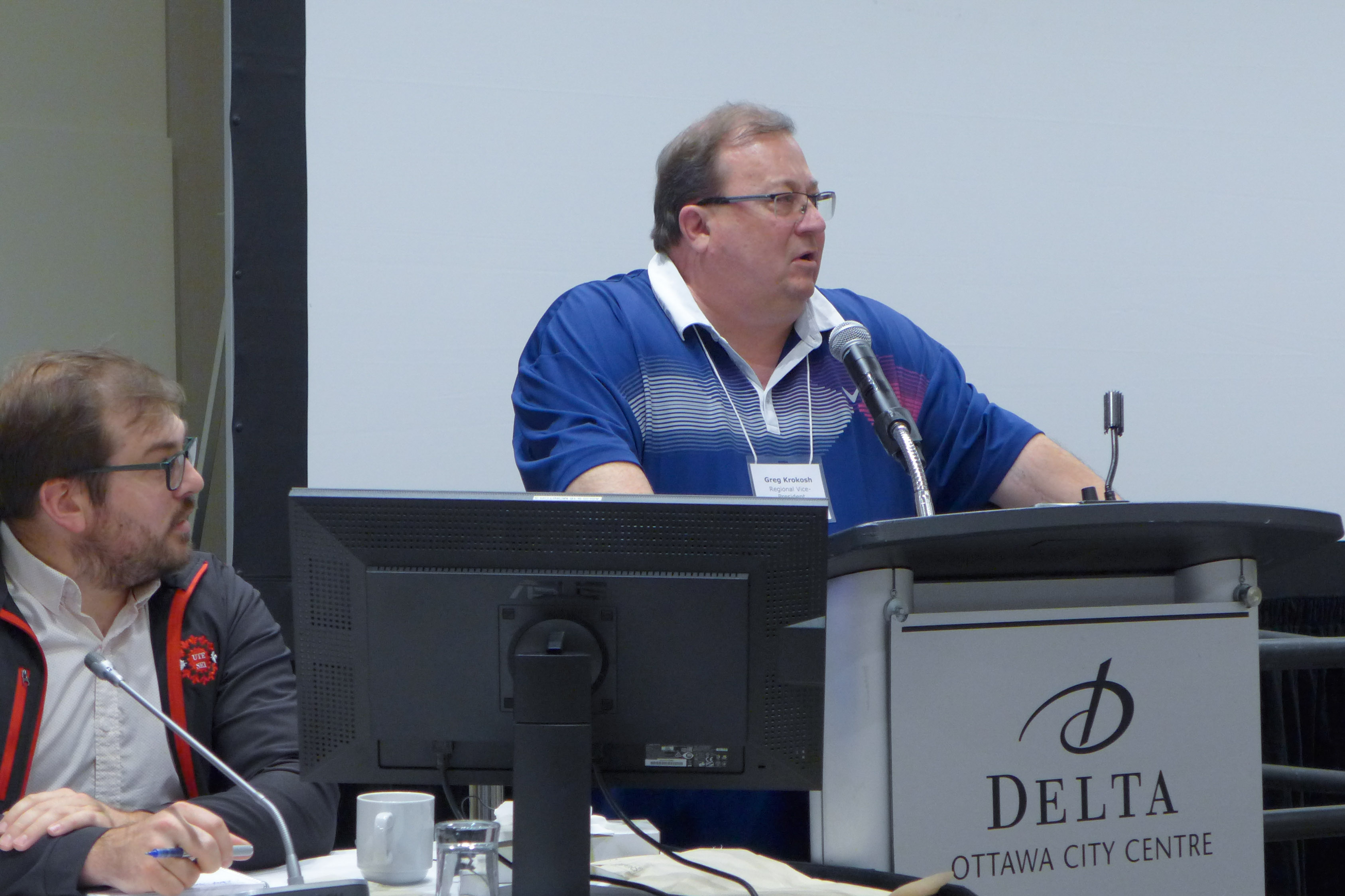 Greg Krokosh, Chair of the Call Centre Committee