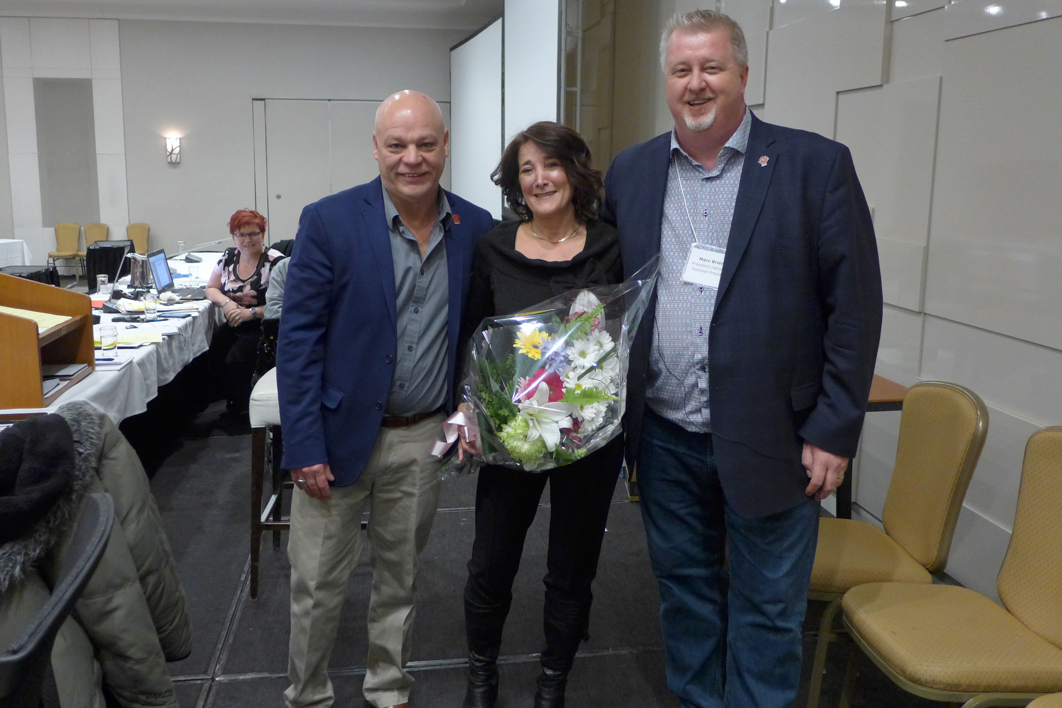 Doug Gaetz, Lyson Paquette, Marc Brière