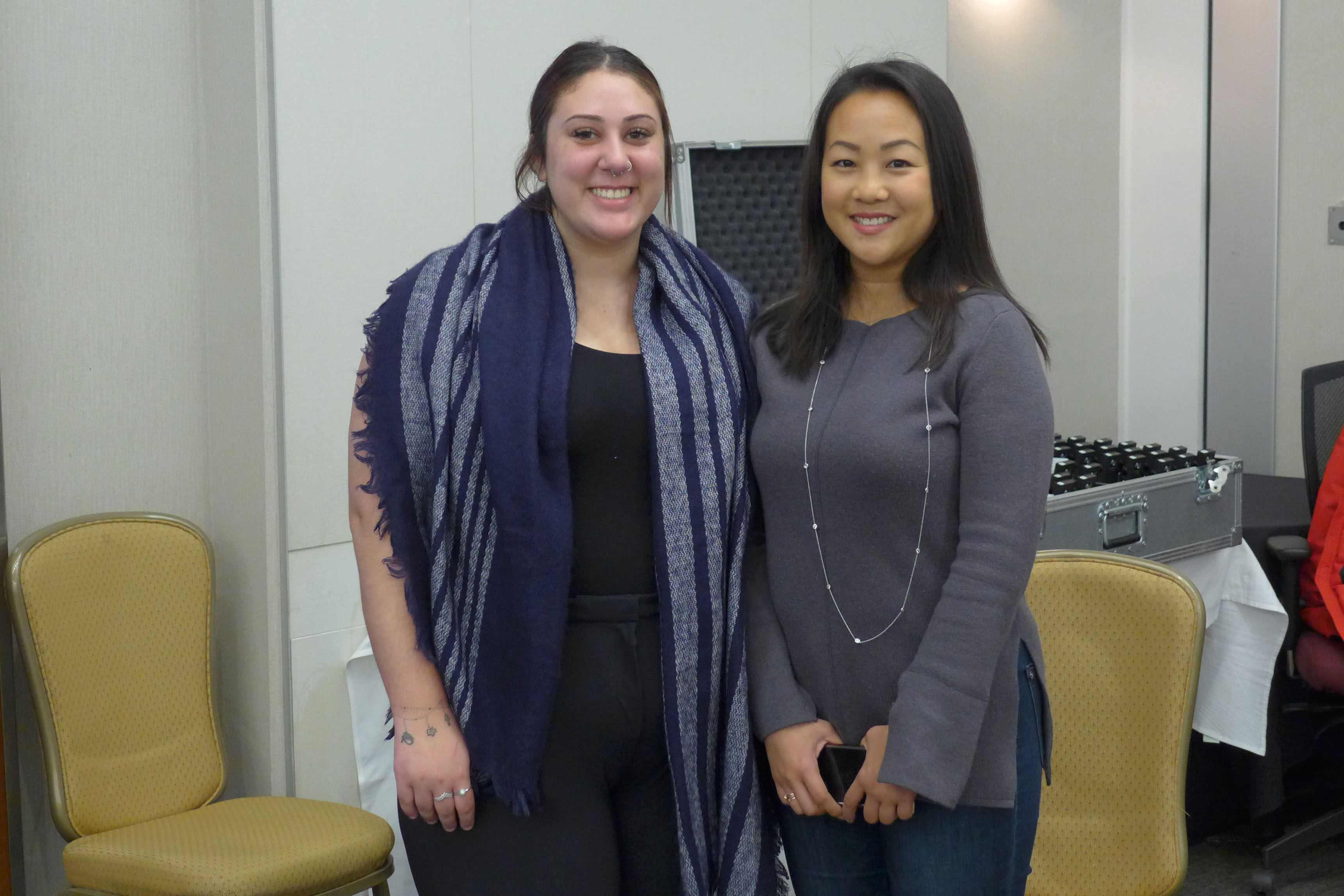 Yasmeen Zekry and Monica Chow