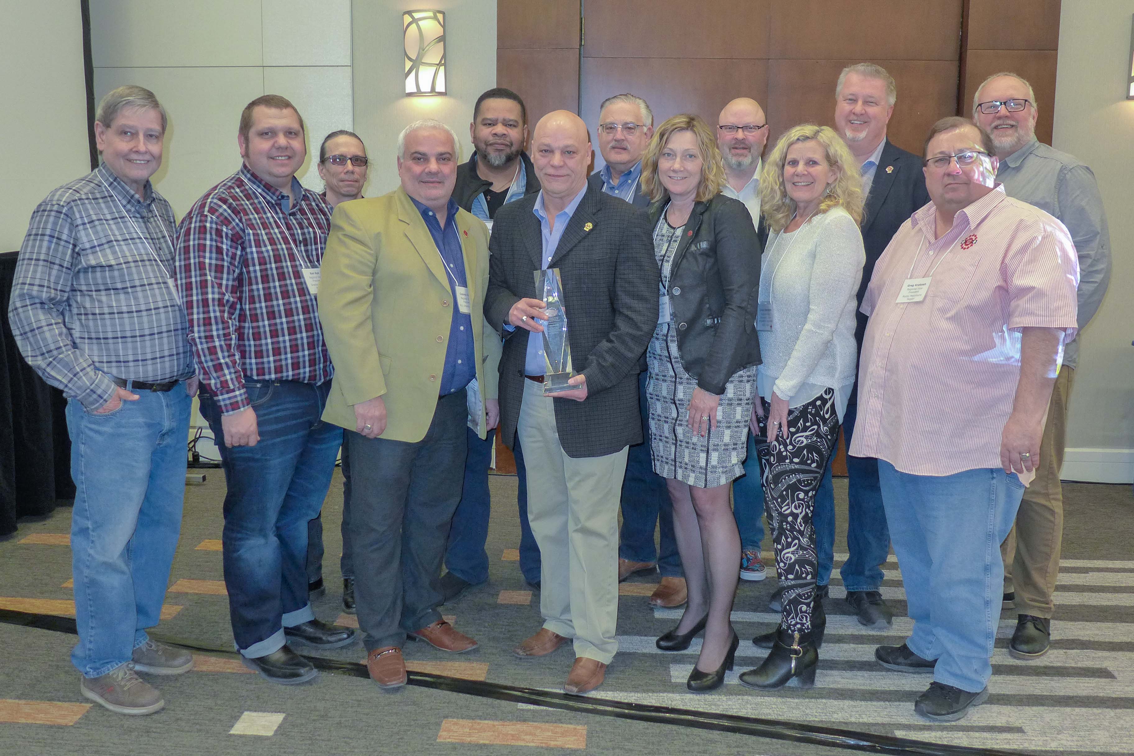 Doug Gaetz with Executive Council