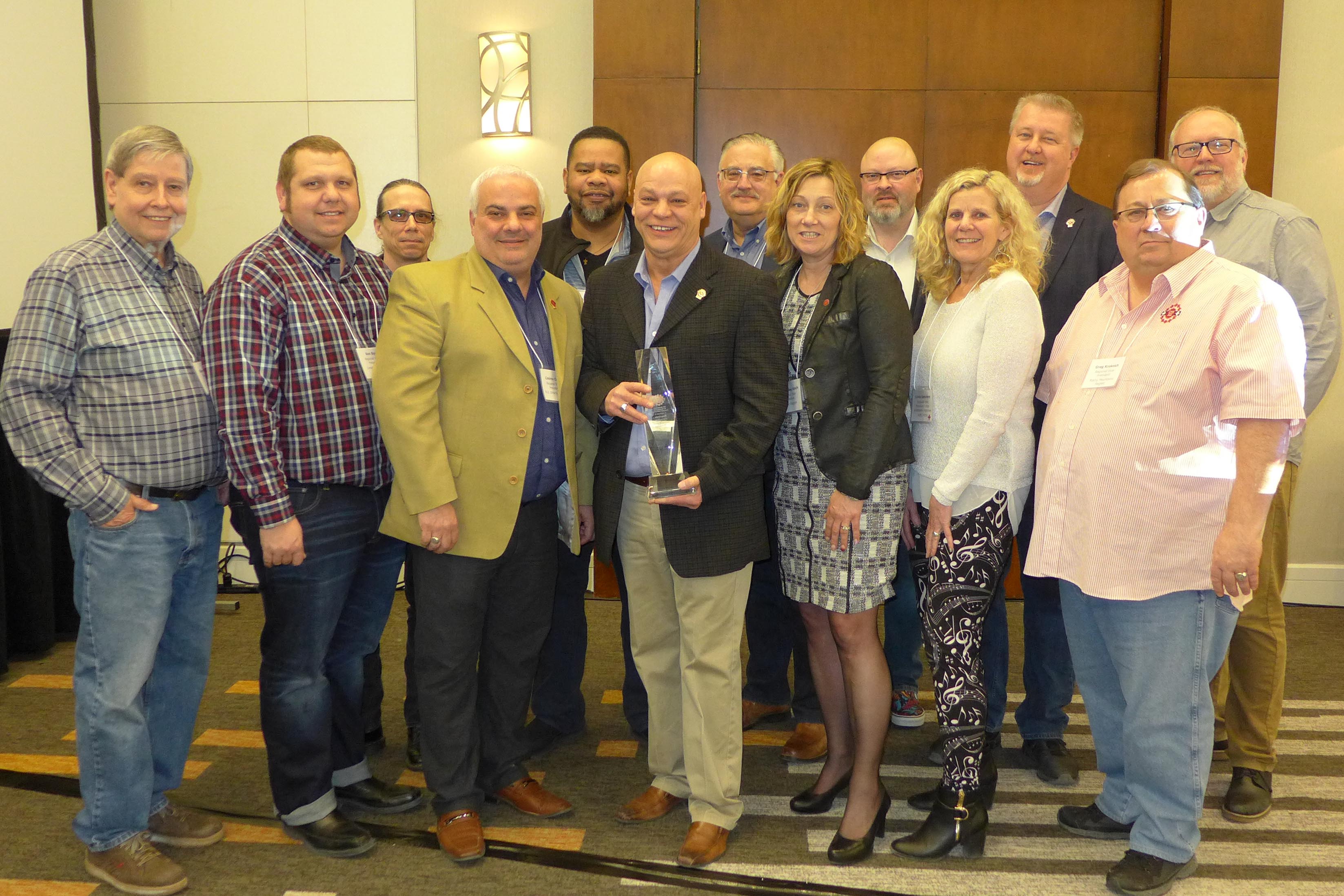 Doug Gaetz with Executive Council