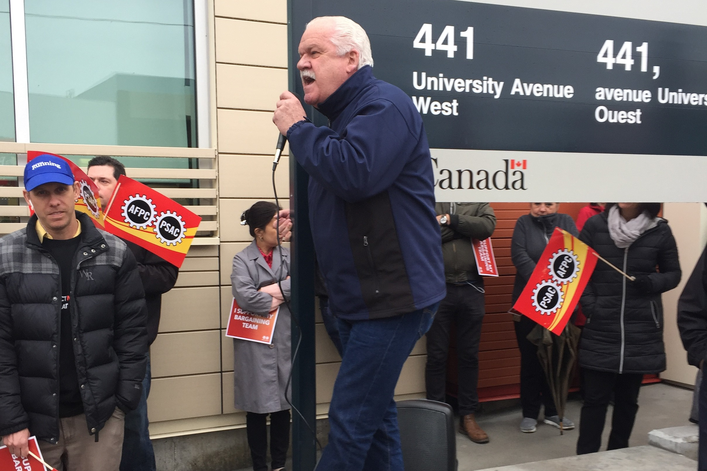 PSAC National President Chris Aylward