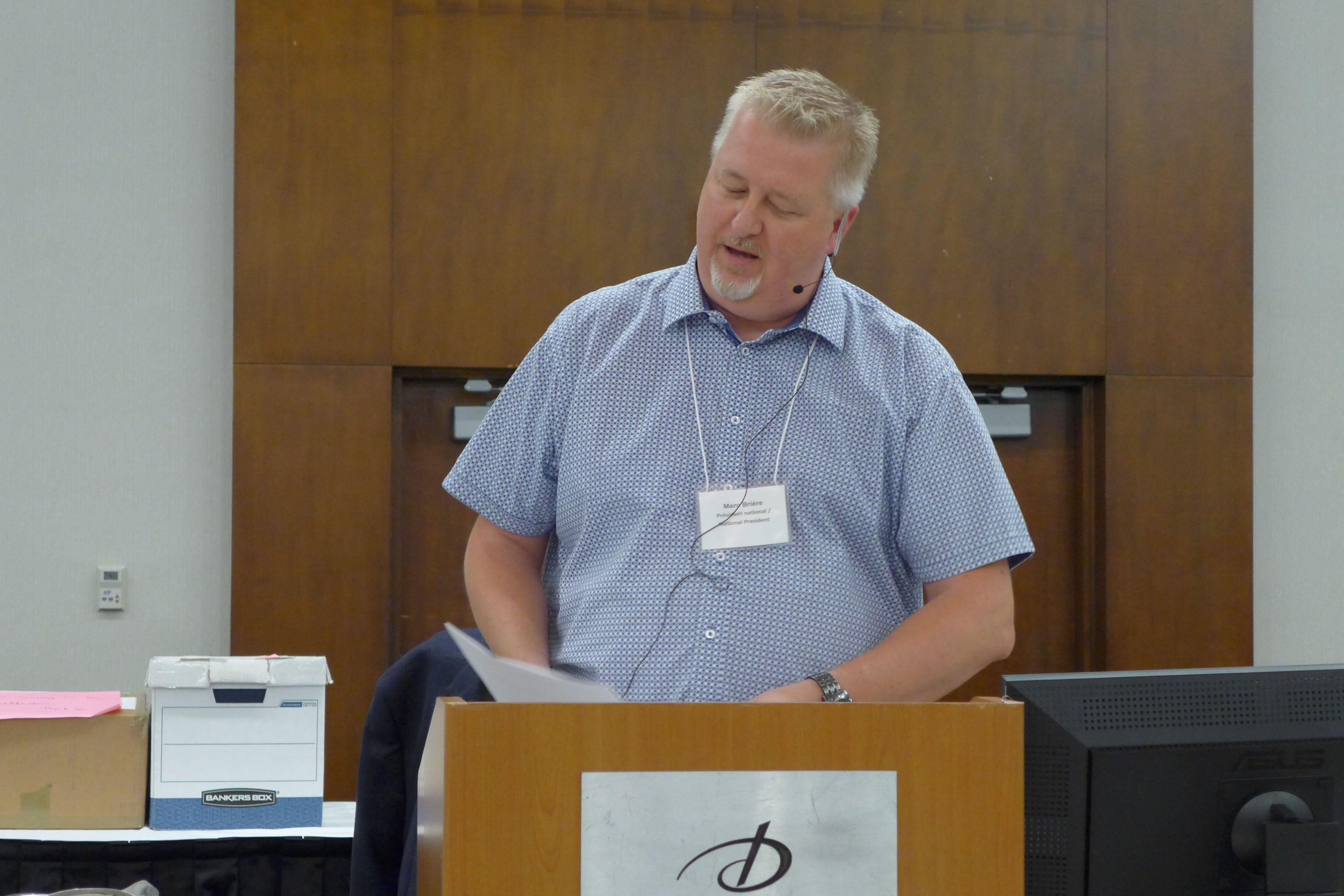 Marc Brière, National President