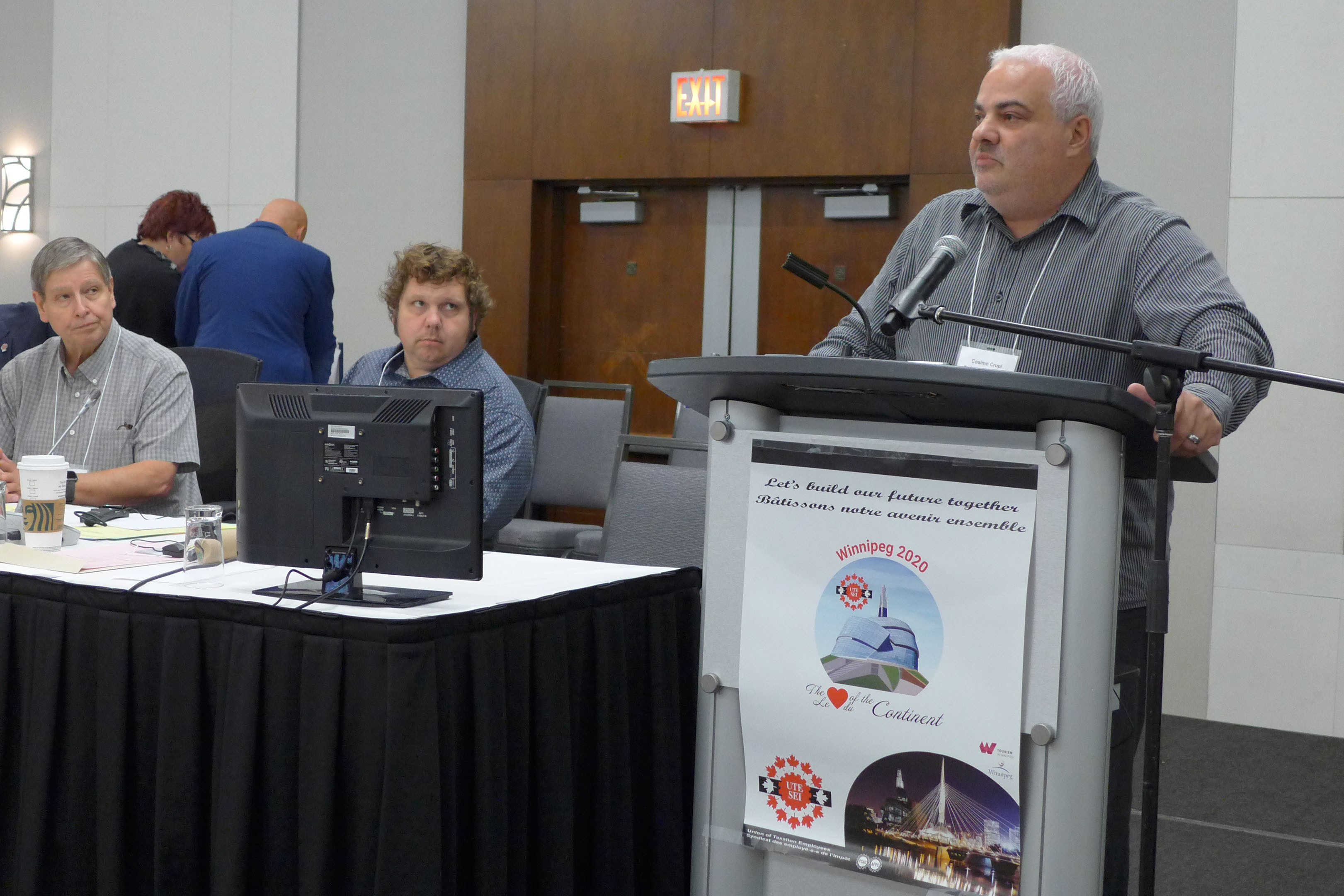 Gary Esslinger, Ken Bye and Cosimo Crupi