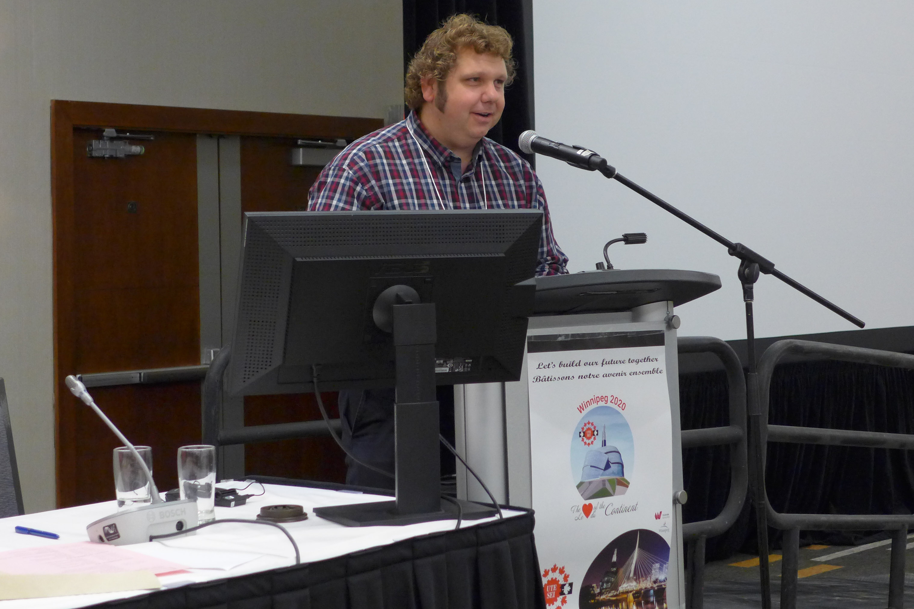 Ken Bye, RVP Greater Toronto Region and Chair of the By-Laws Committee