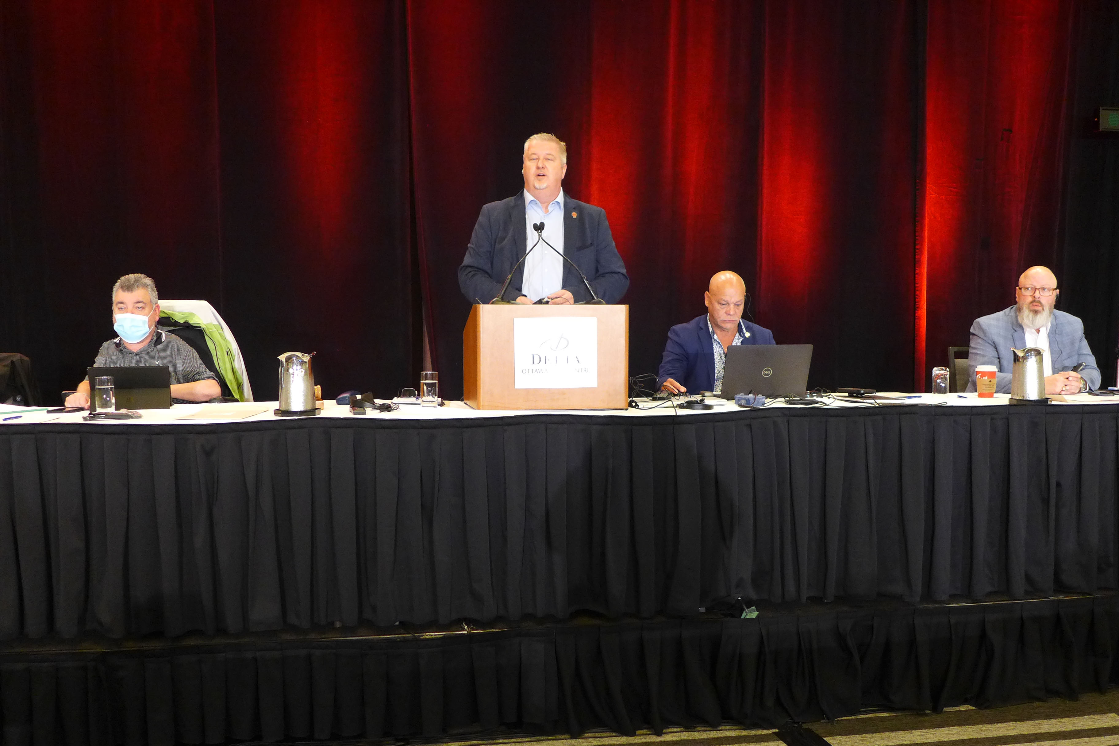 Daniel Camara, Marc Brière, Doug Gaetz, Adam Jackson