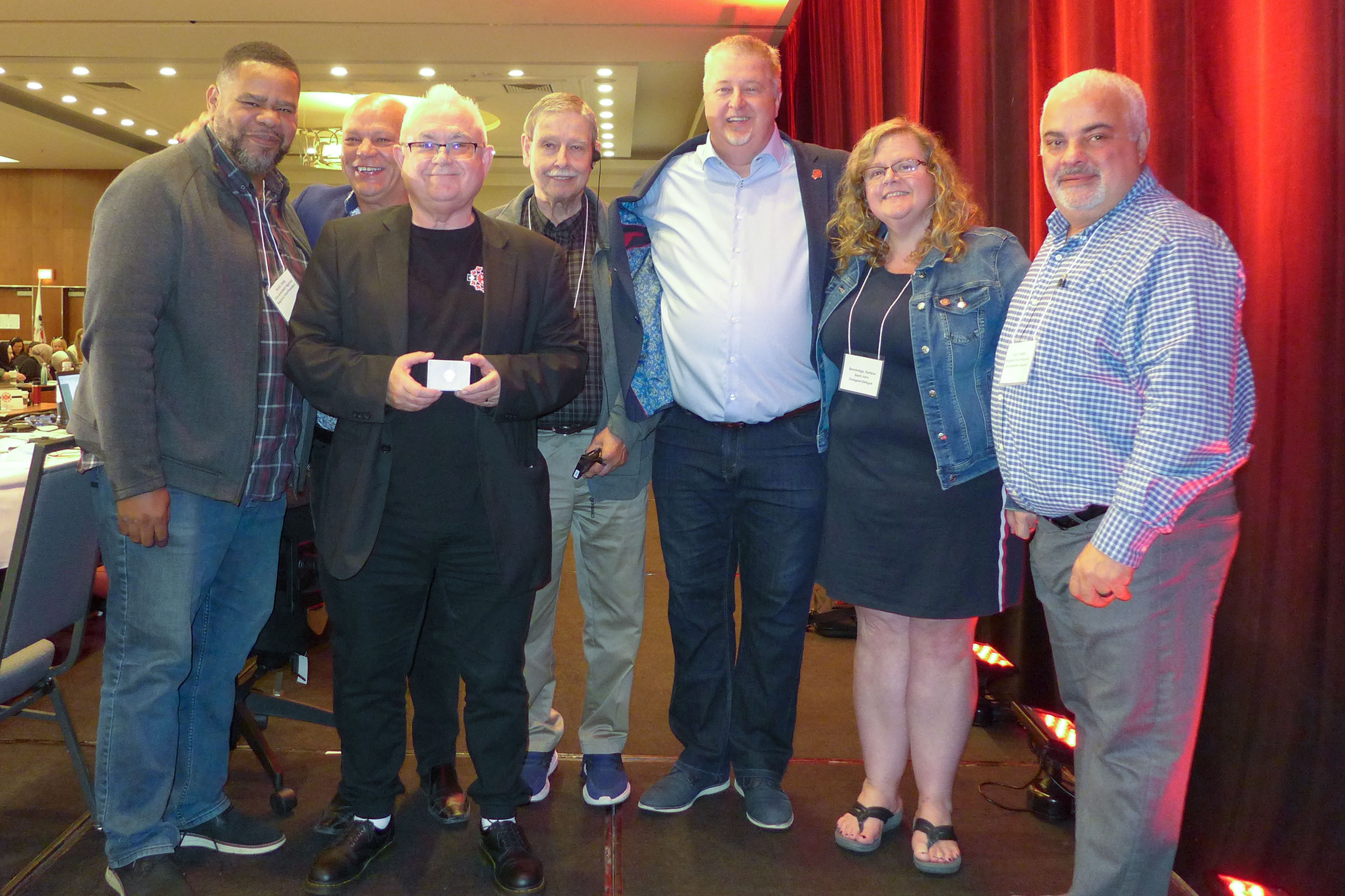 Eddy Aristil, Doug Gaetz, Henri Bégin, Gary Esslinger, Marc Brière, Darlene Bembridge, Cosimo Crupi