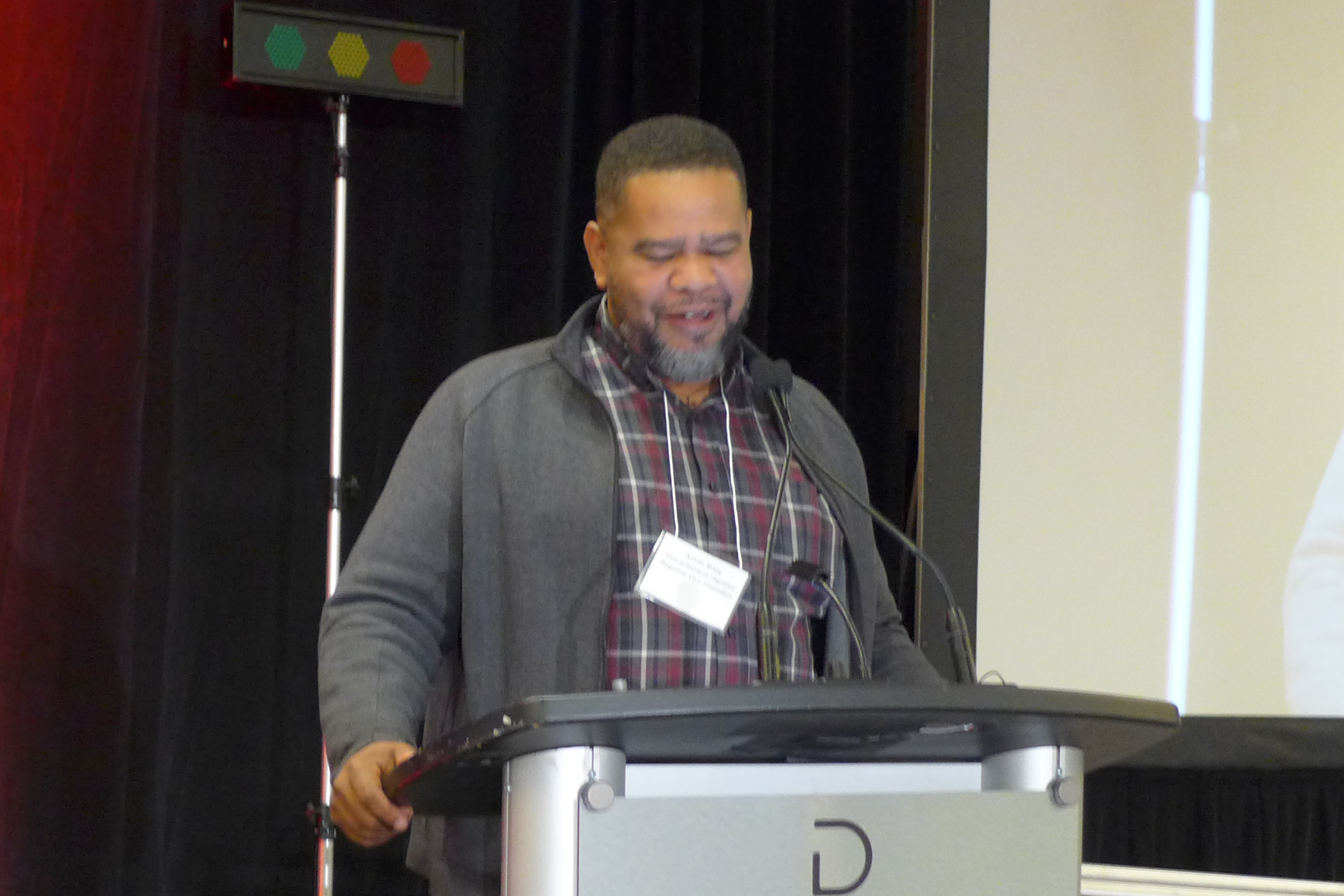 Eddy Aristil, Chair of the Call Centre Committee