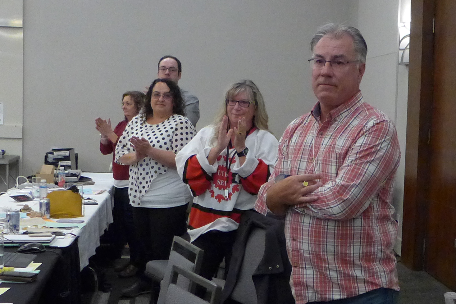Andrea Holmes, Mathieu Juneau, Shirin Amiri, Linda Cassidy, Kent MacDonald