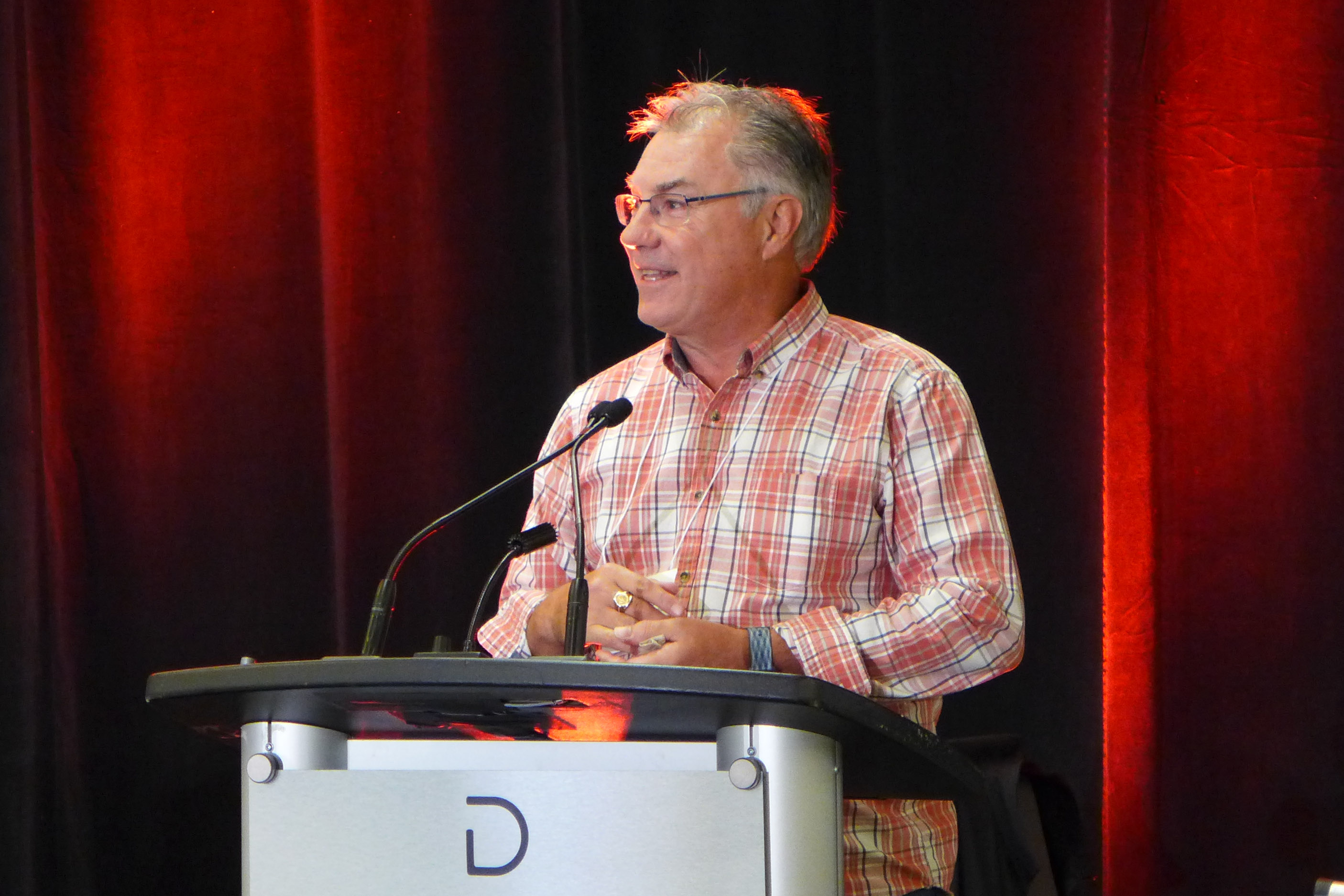 Kent MacDonald, Life Member and Retiring Labour Relations Officer