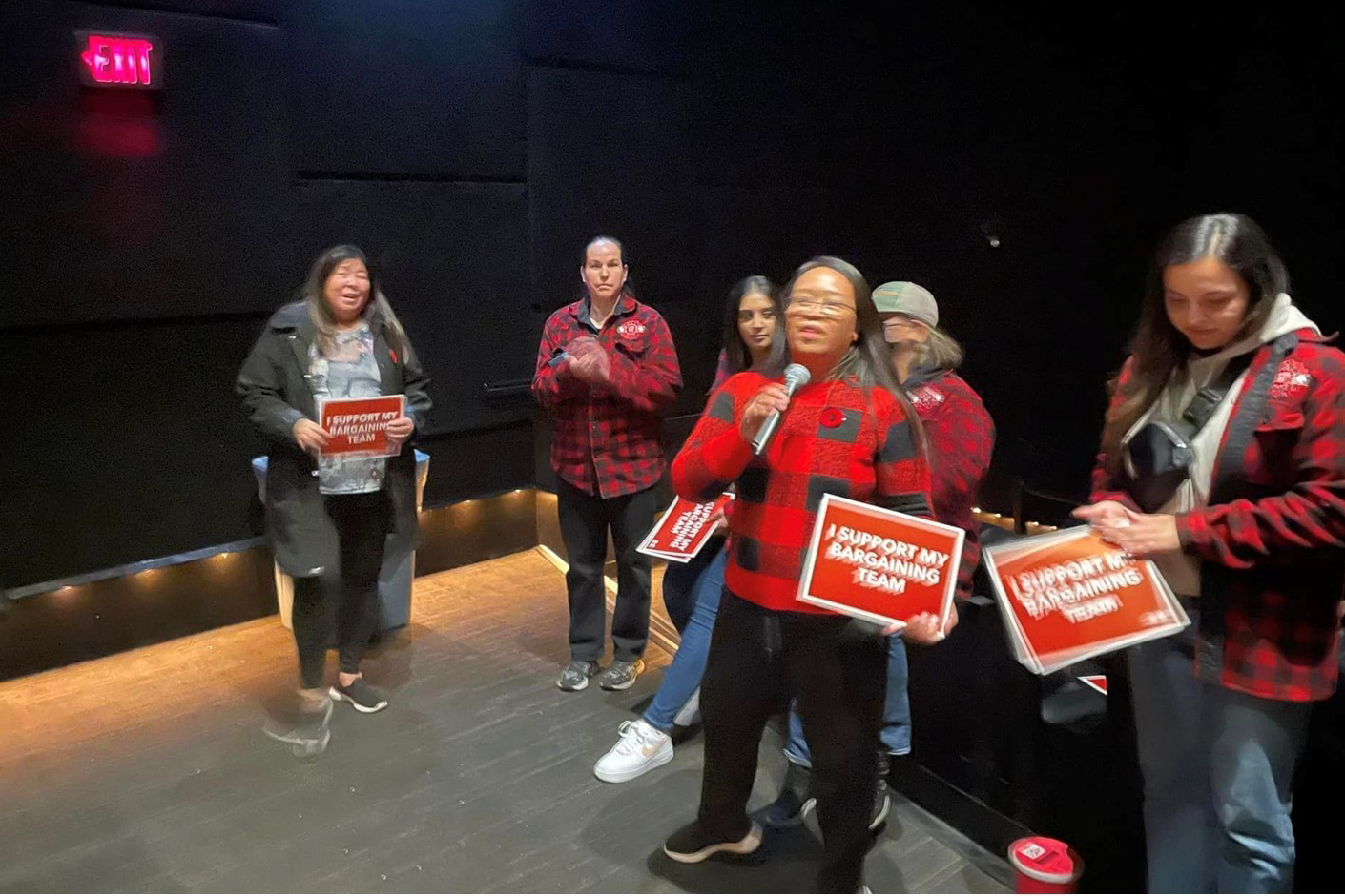 Nielene Chand, présidente de la section locale