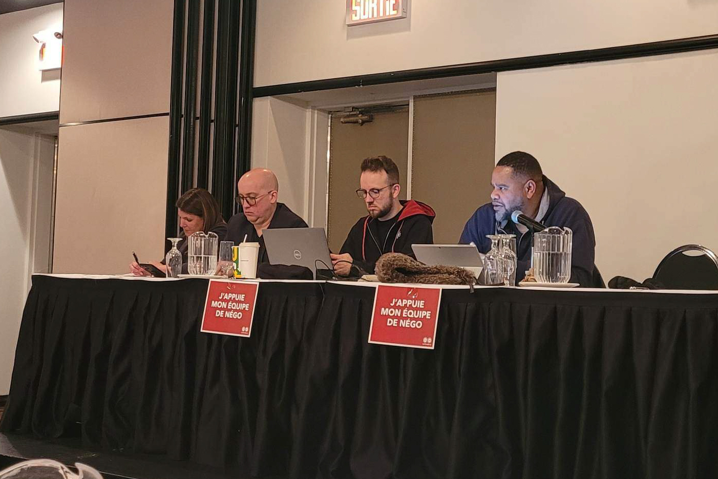 Julien Nobert, Jérôme Martel, Eddy Aristil