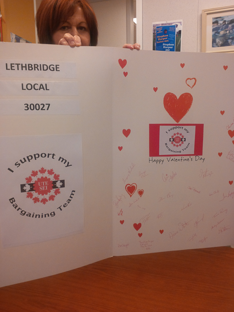 Signed by members of the local